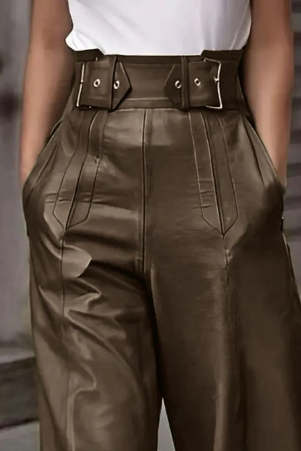 High Waist Wide Flare Pants - Roe Creation