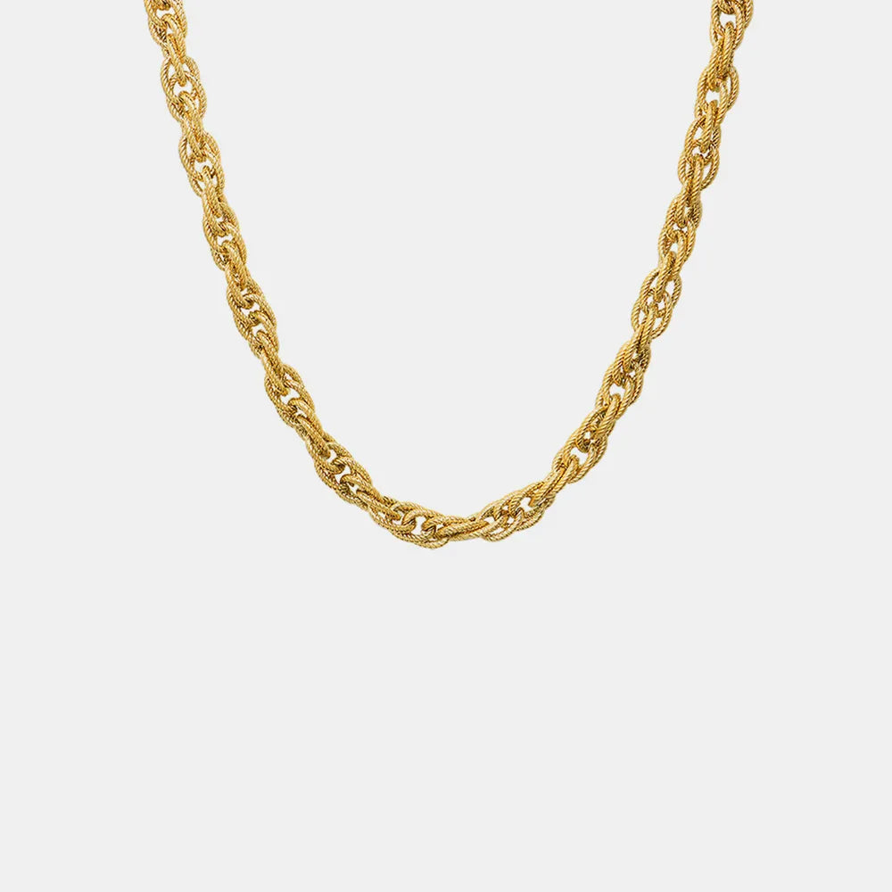 Titanium Steel Chain Necklace - Roe Creation