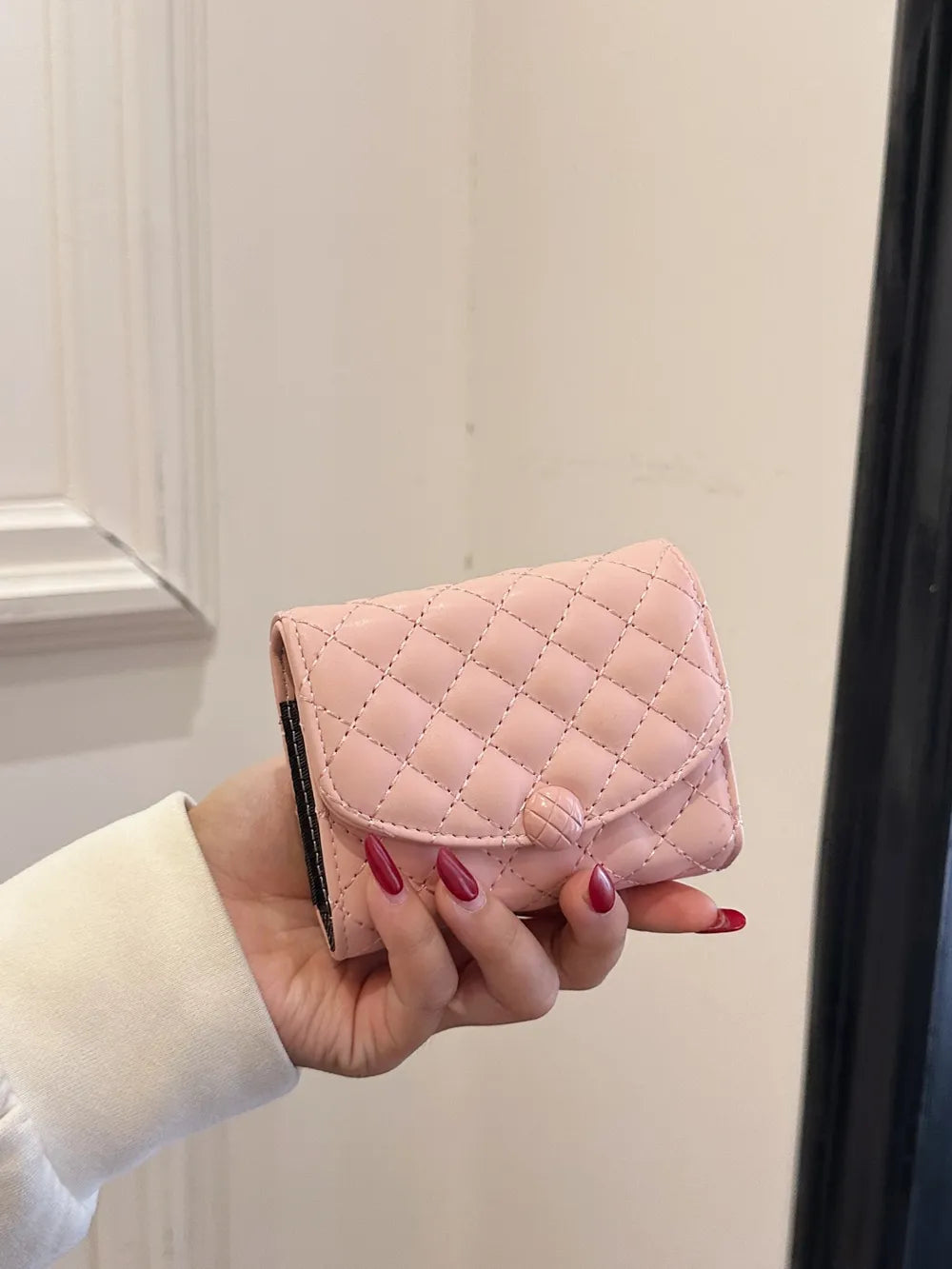 PU Leather Solid Color Wallet - Roe Creation