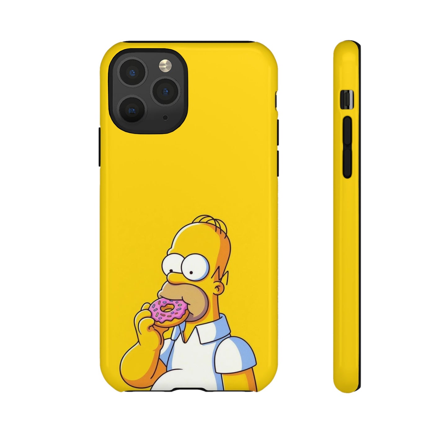 Homer Simpson Phone Case - iPhone, Samsung, Unique Protection for Fans, Cartoon Phone Cover, Gift for Simpsons Lovers, Durable Tough Case