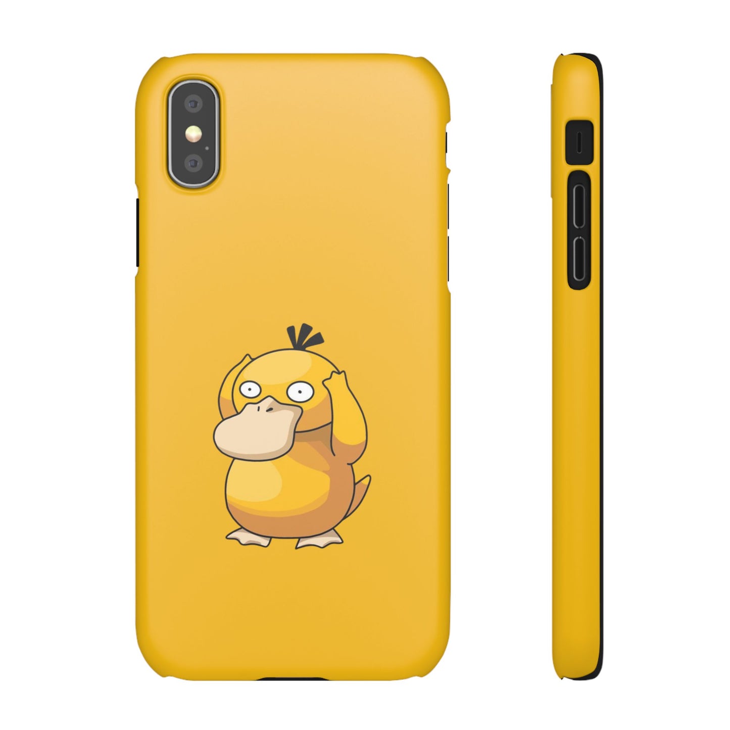 Psyduck Pokemon Snap Phone Cases, Yellow, Cartoon - iPhone, Samsung.