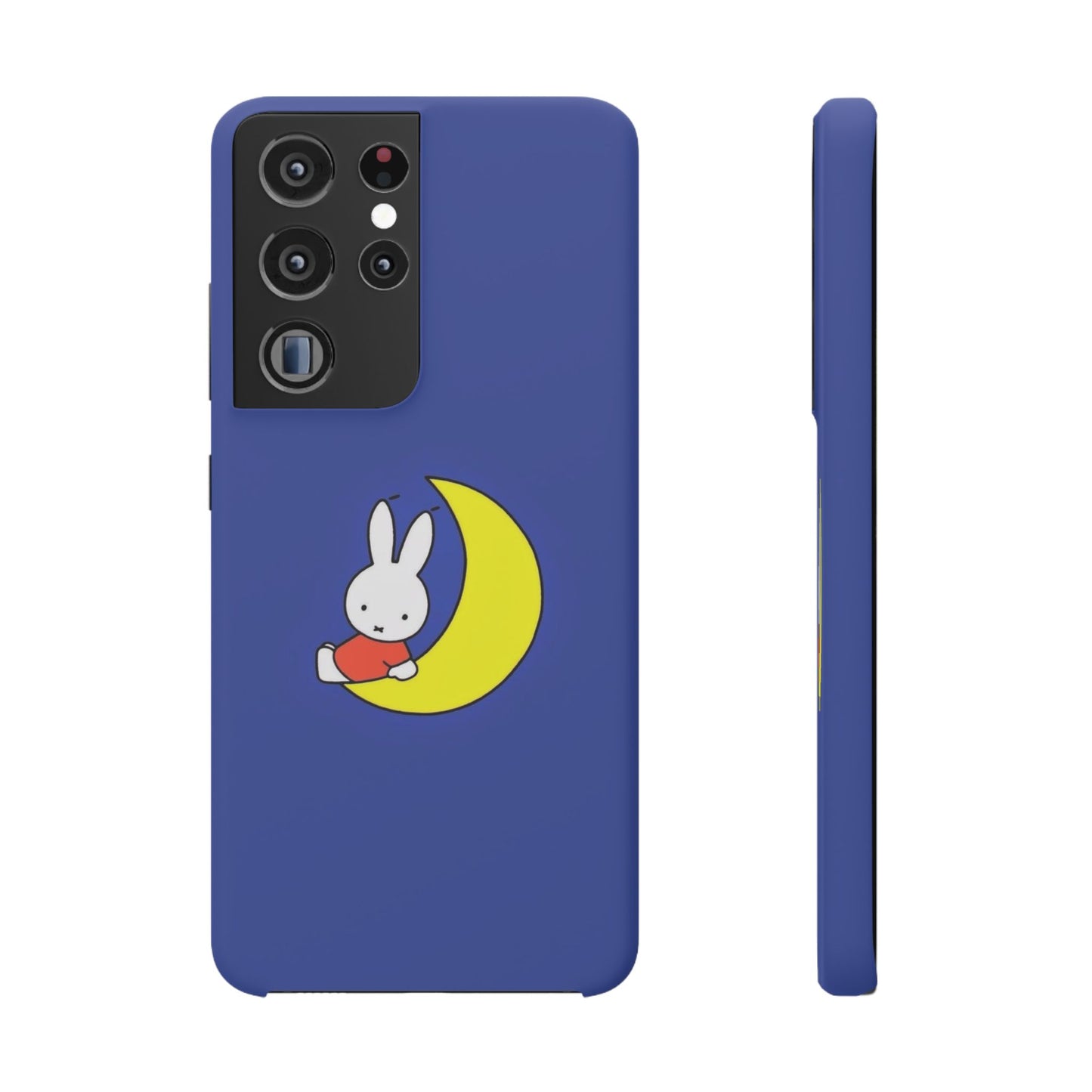 Miffy Phone Case, Moon Snap Case for Phones - iPhone, Samsung