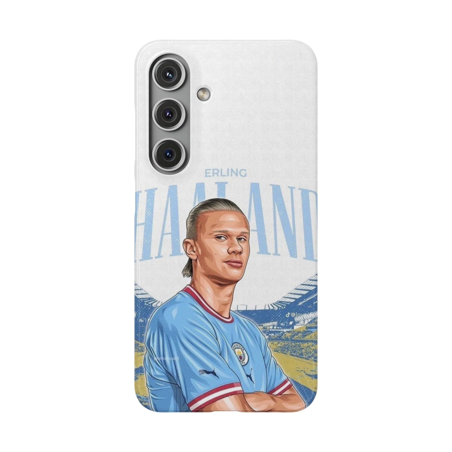 Erling Haaland Snap Case | Personalized Phone Case for Manchester City Fans