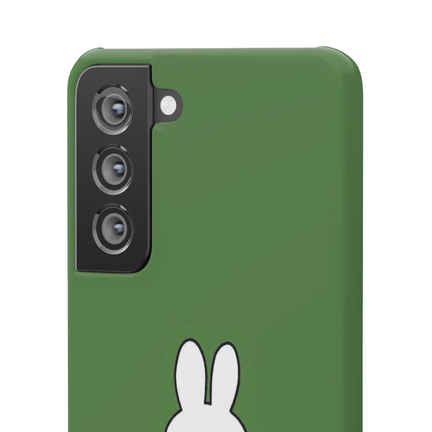 Miffy Phone Case, Snap Case, Green Miffy - iPhone, Samsung