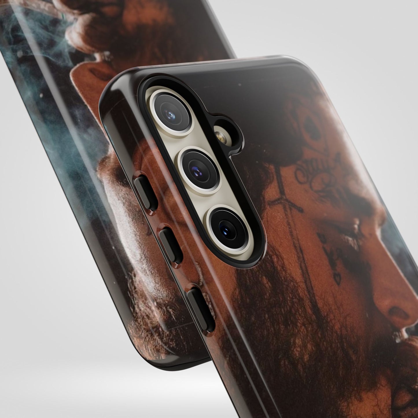 Post Malone Tough Cases for Fans - Artistic Phone Case with Smoky Vibe