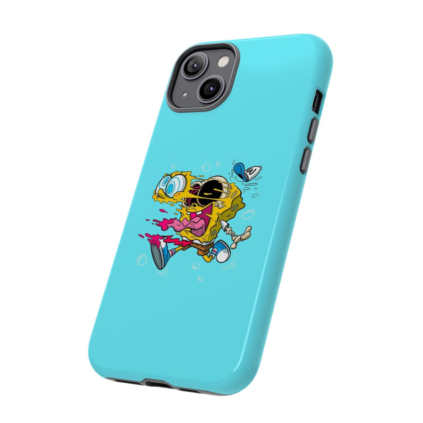 Funny SpongeBob Tough iPhone Case – Cartoon Vibes for Kids & Adults