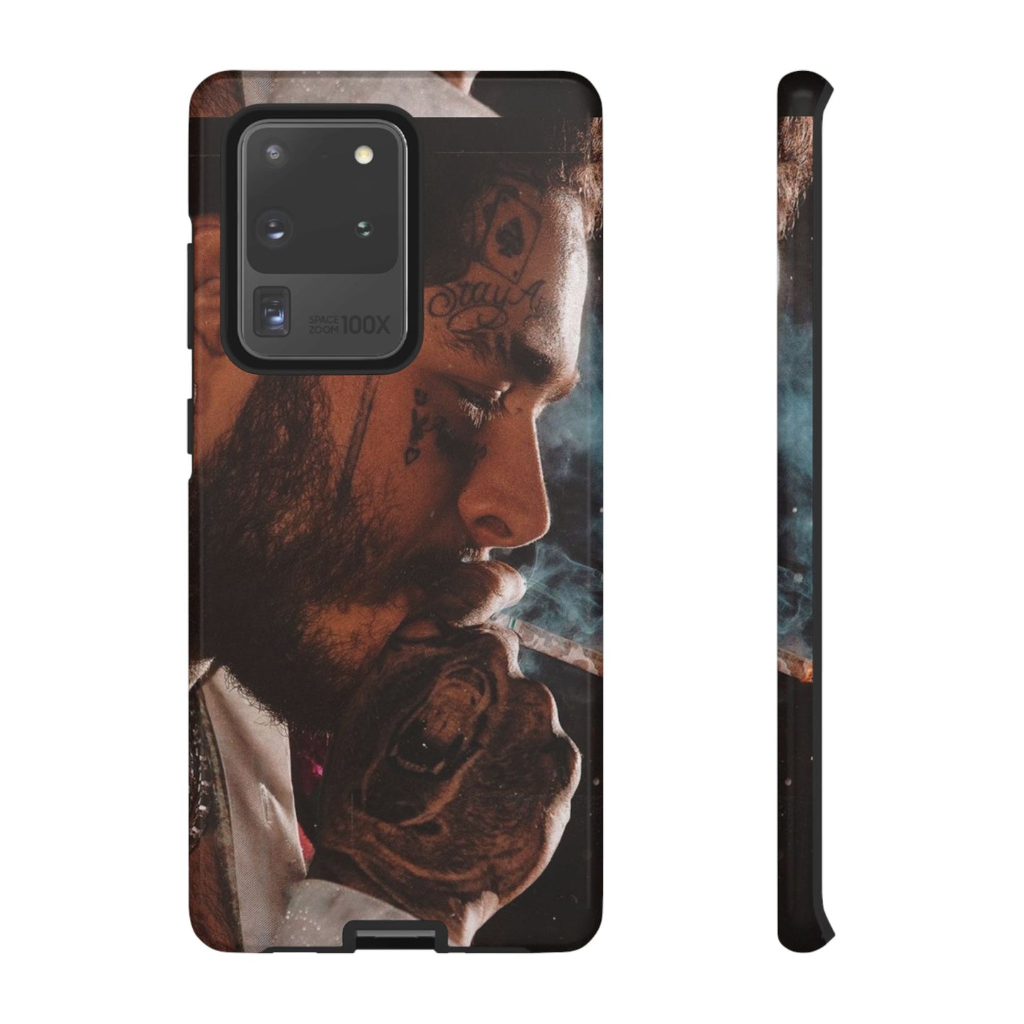 Post Malone Tough Cases for Fans - Artistic Phone Case with Smoky Vibe