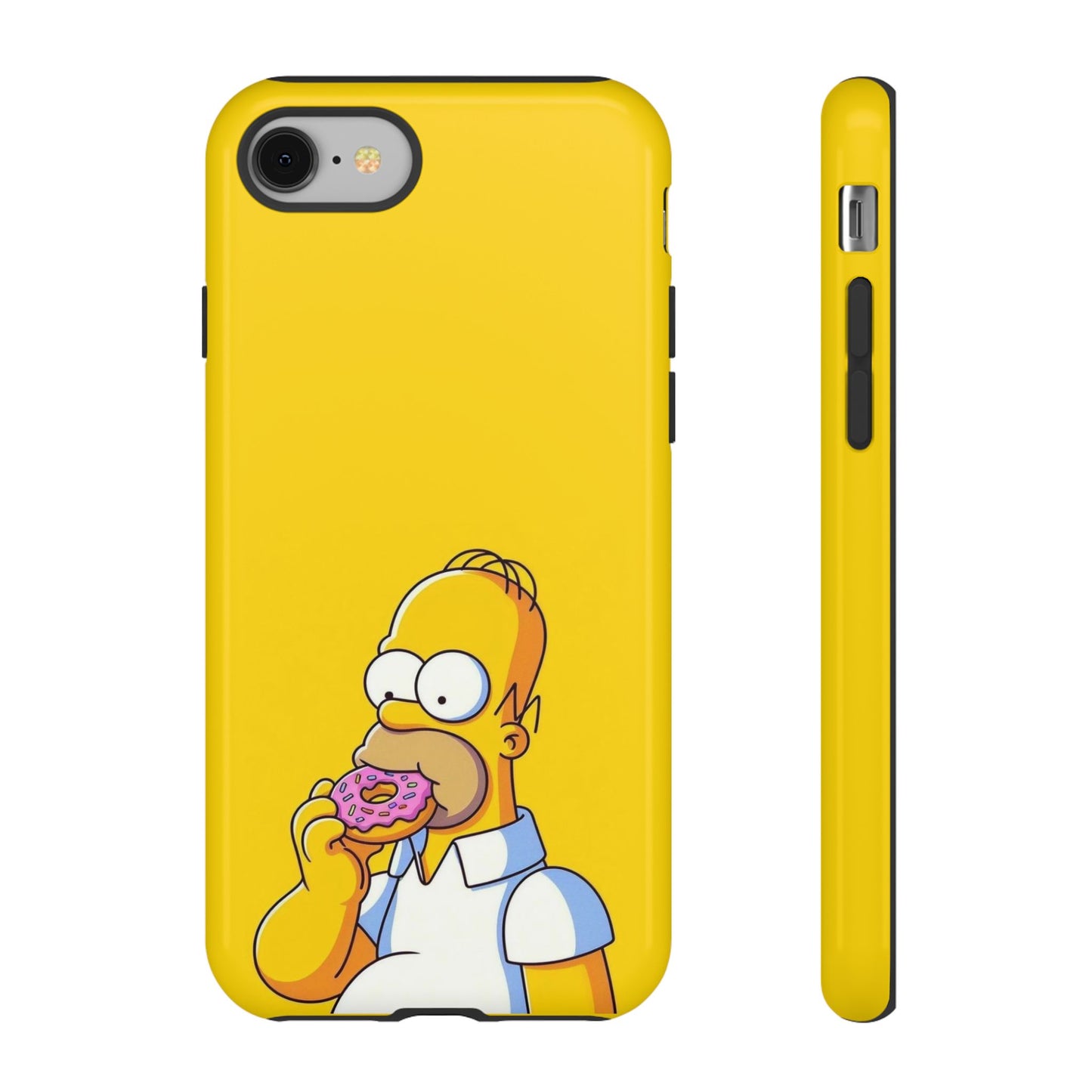 Homer Simpson Phone Case - iPhone, Samsung, Unique Protection for Fans, Cartoon Phone Cover, Gift for Simpsons Lovers, Durable Tough Case