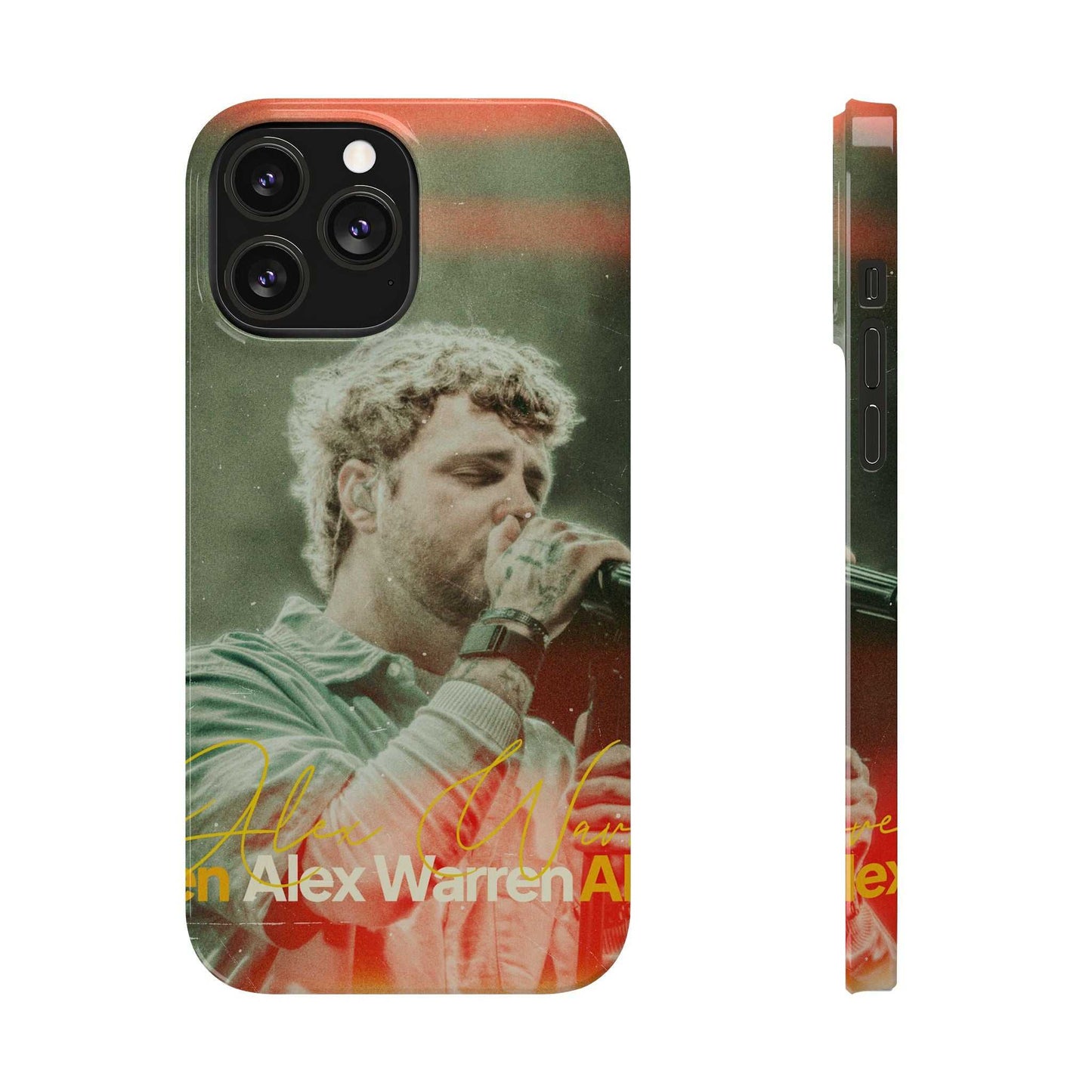 Alex Warren Slim Phone Cases for Lovers, Unique Smartphone Covers, Perfect for Gifting, Concert Enthusiasts.