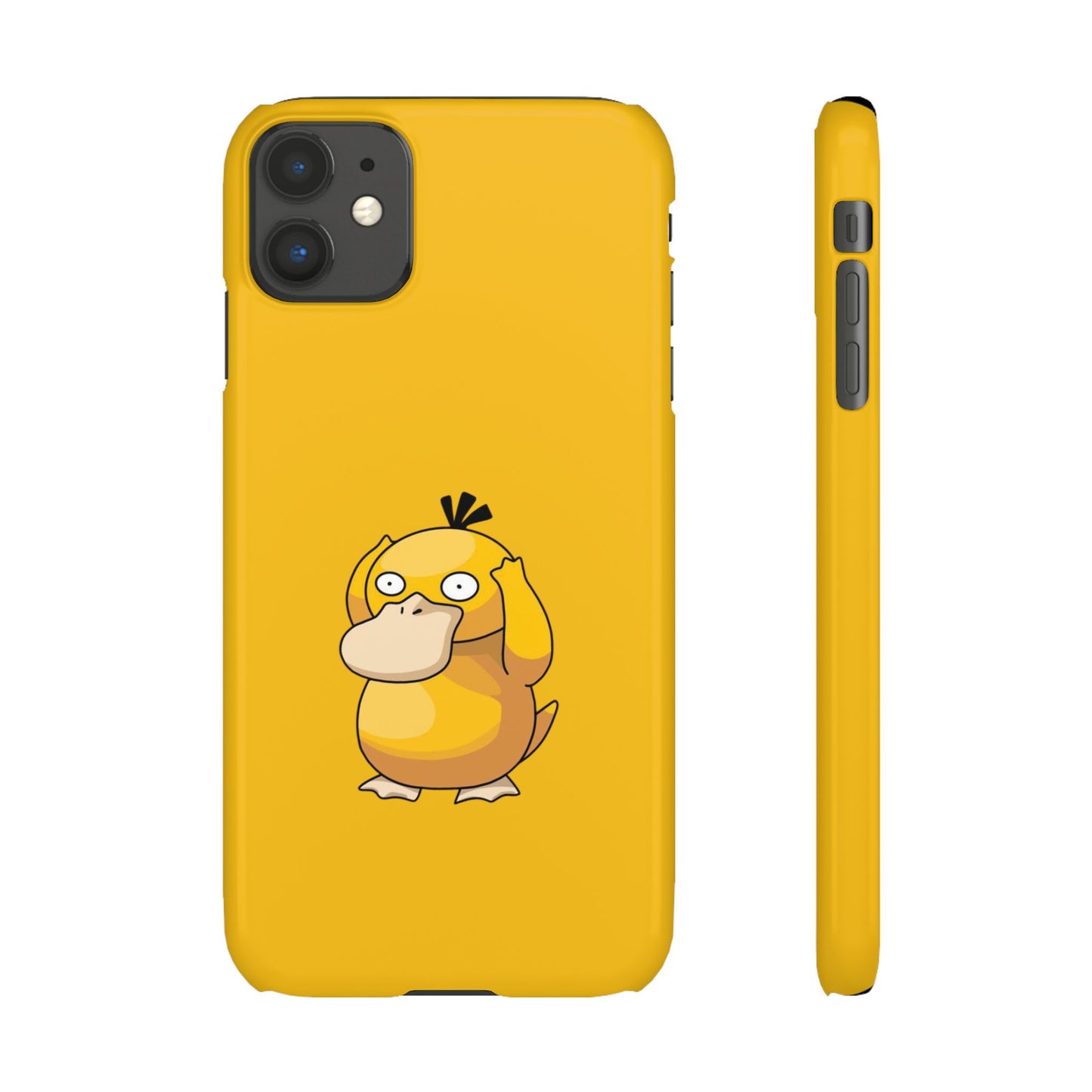 Psyduck Pokemon Snap Phone Cases, Yellow, Cartoon - iPhone, Samsung.