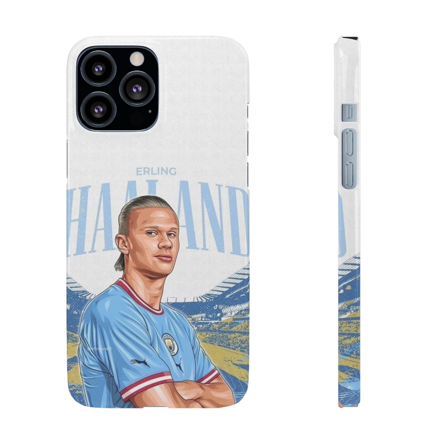 Erling Haaland Snap Case | Personalized Phone Case for Manchester City Fans