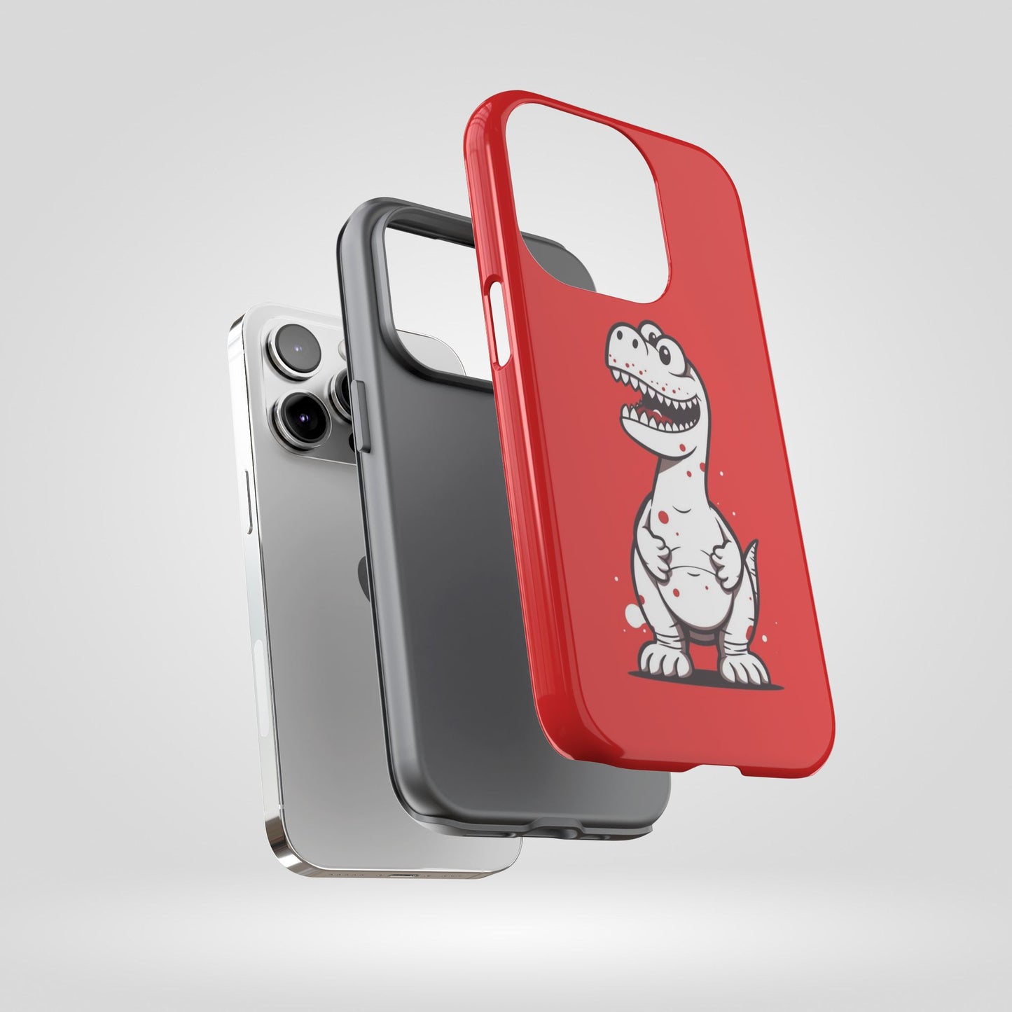 Funny Dinosaur Phone Case - Tough Cases for Kids & Dino Lovers