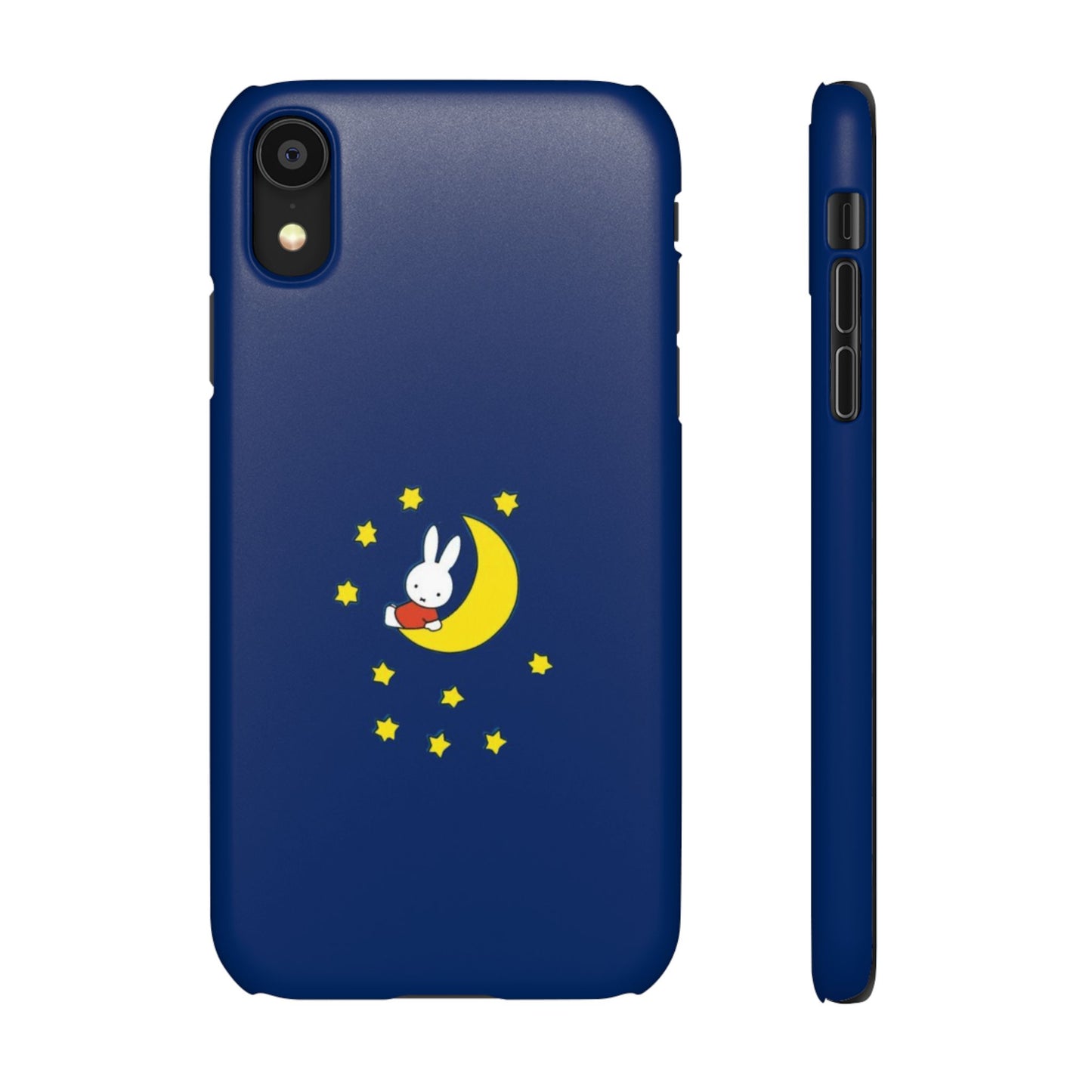 Miffy Phone Case, Moon Snap Case for Phone - Nighttime Design, iPhone, Samsung.