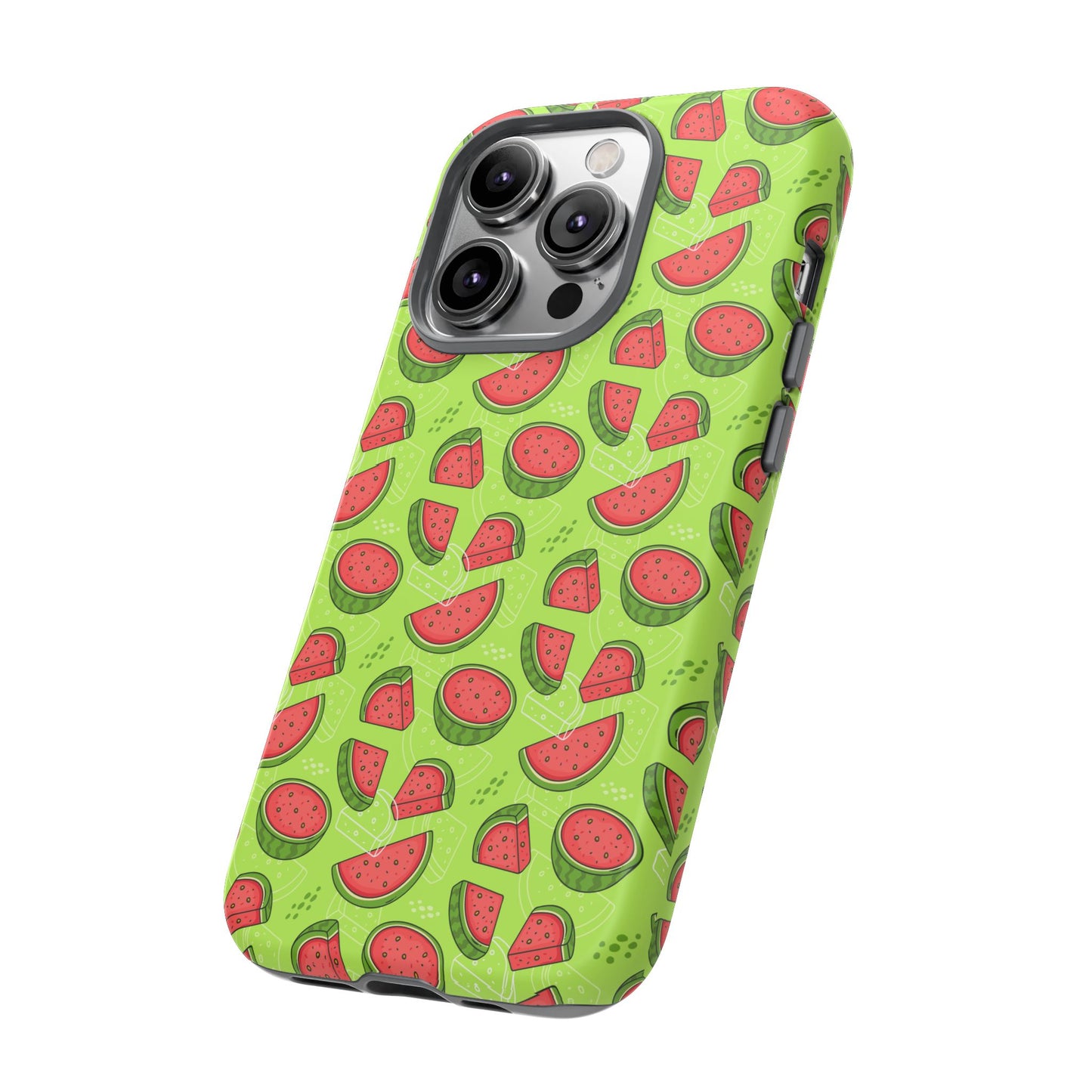 Watermelon Tough iPhone Case – Vibrant Fruit Phone Cover for Summer Vibes - Roe Creation