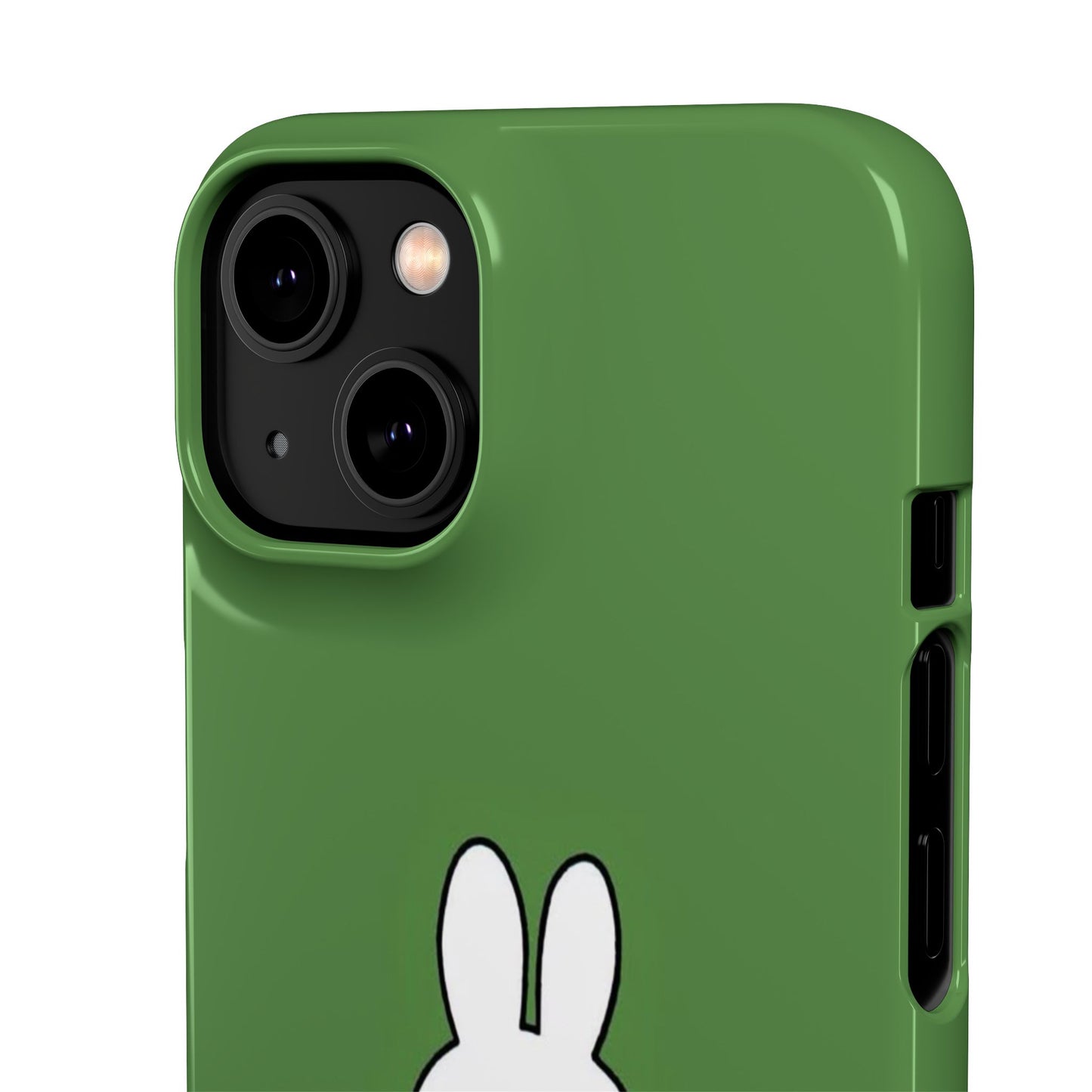Miffy Phone Case, Snap Case, Green Miffy - iPhone, Samsung
