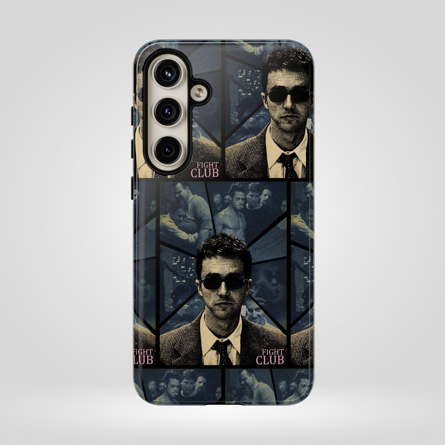 Fight Club Edward Norton Tough Phone Case - Edgy Design for Movie Fans