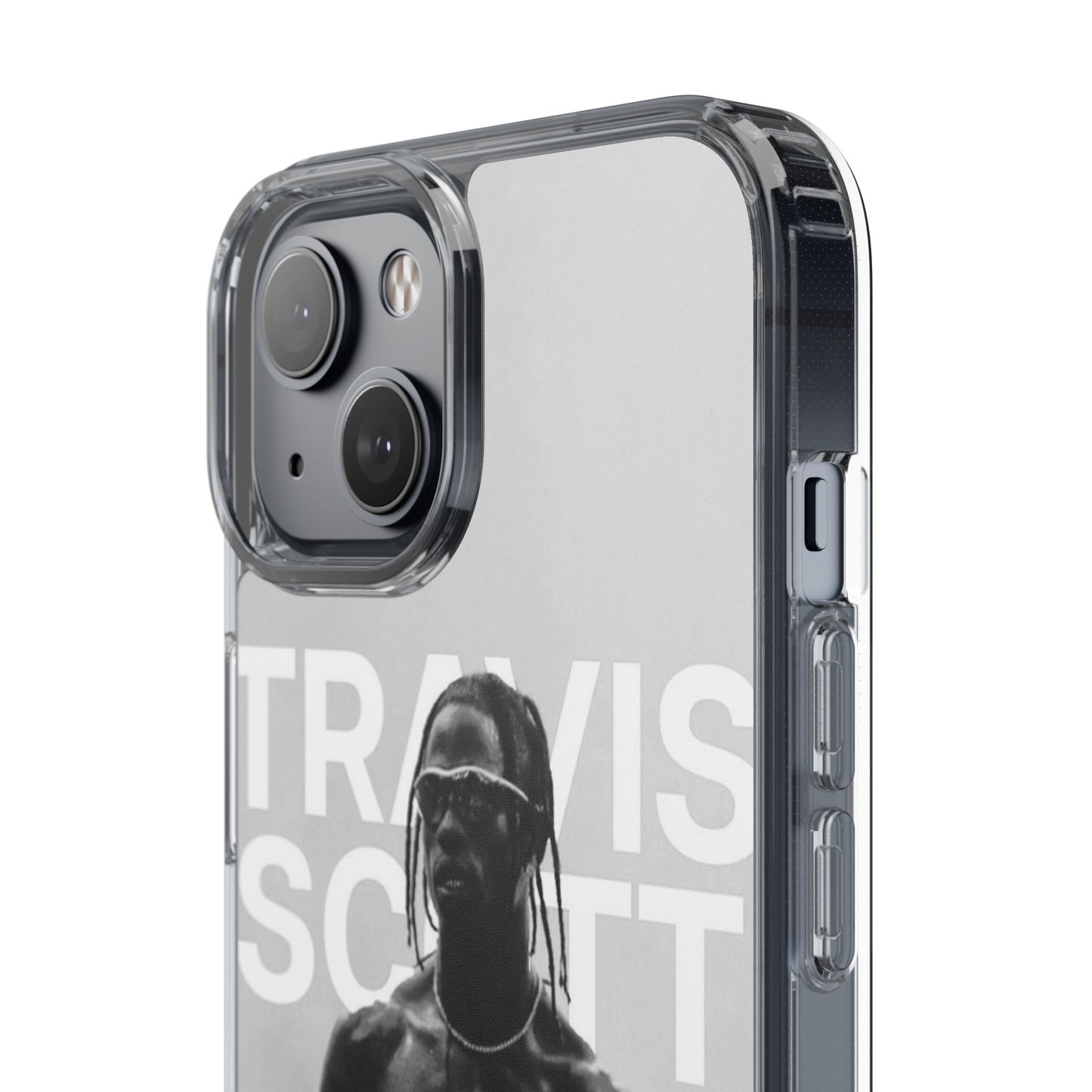 Travis Scott Clear Phone Case - Sleek Design for Music Lovers