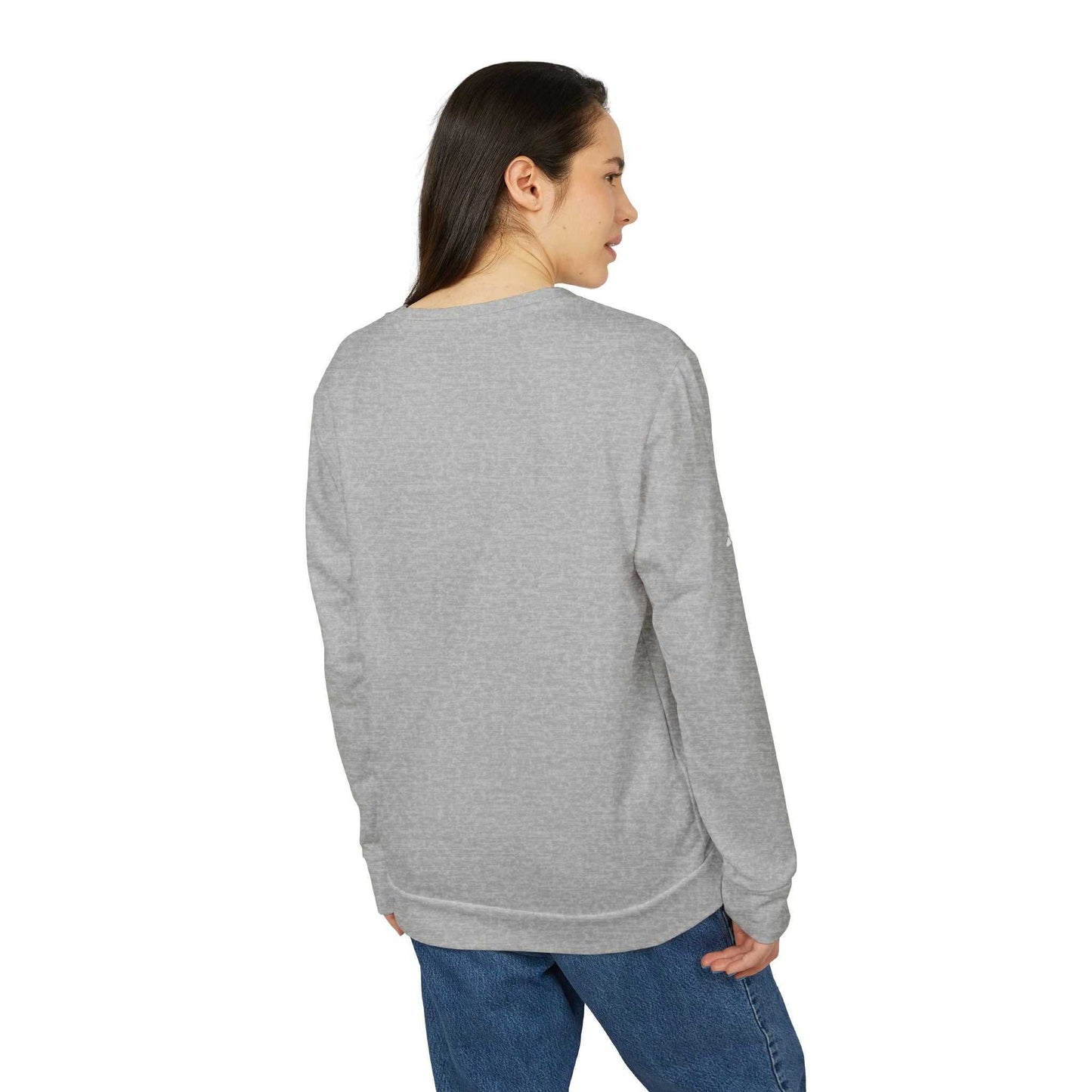 Original Adidas Crewneck Sweatshirt - Unisex Fleece Top, Casual Wear, Streetwear Style, Vintage Holiday Gift, Cozy.