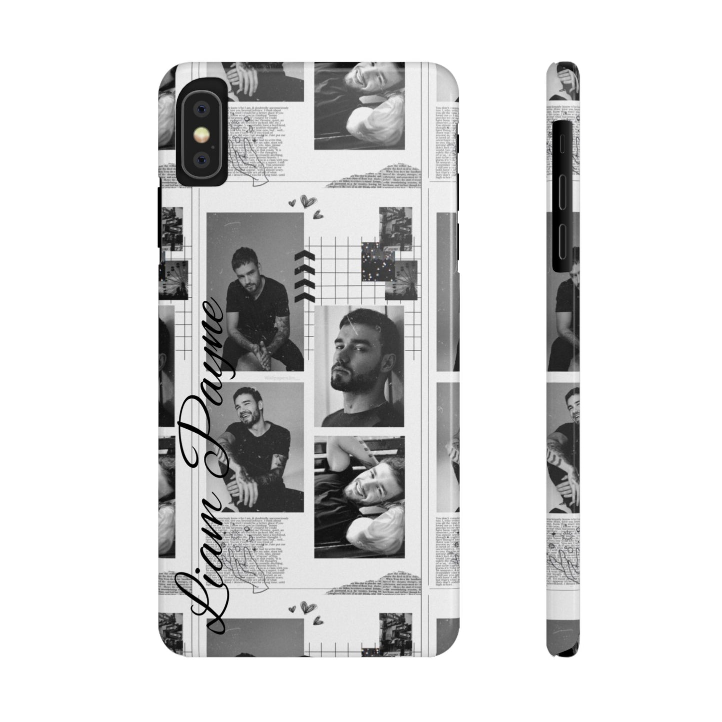 Liam Payne Slim Phone Case - Personalised Collage Design