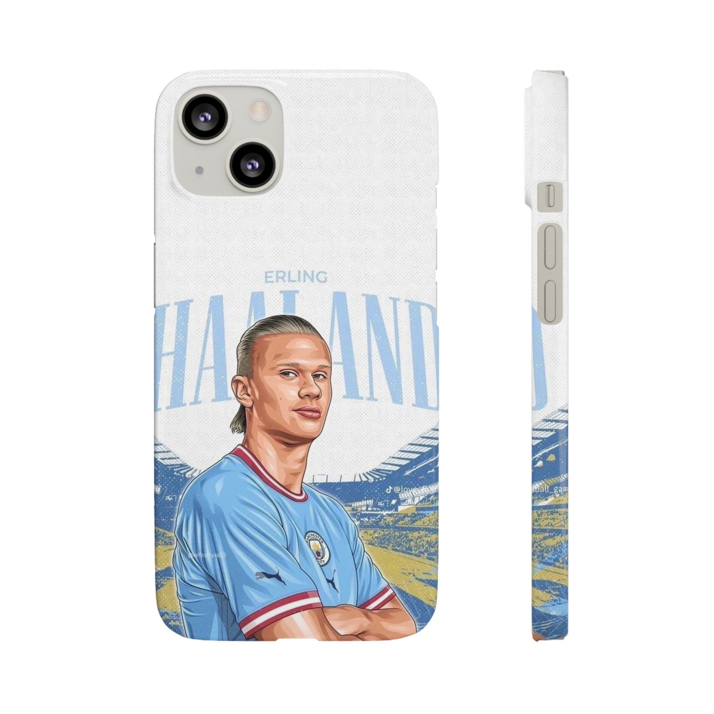 Erling Haaland Snap Case | Personalized Phone Case for Manchester City Fans