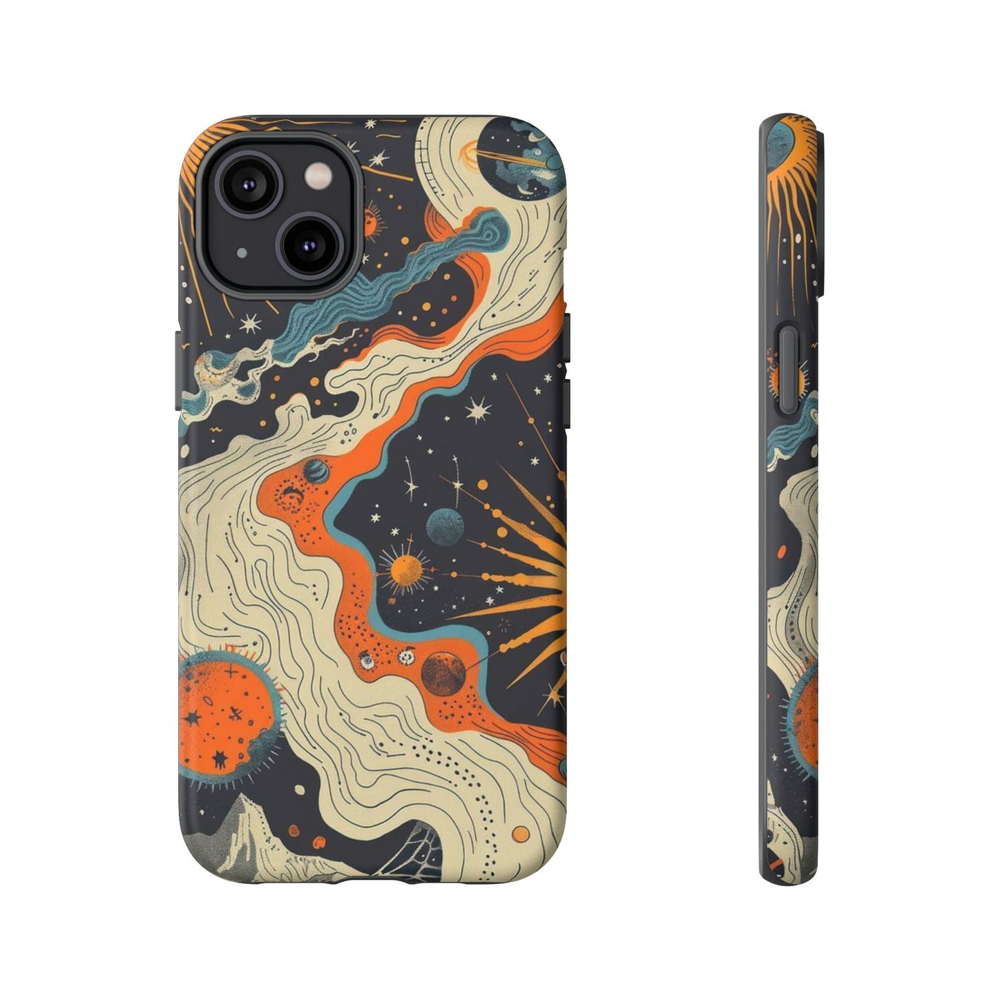 Vibrant Galaxy iPhone Case - Tough and Stylish for Cosmic Lovers - Roe Creation