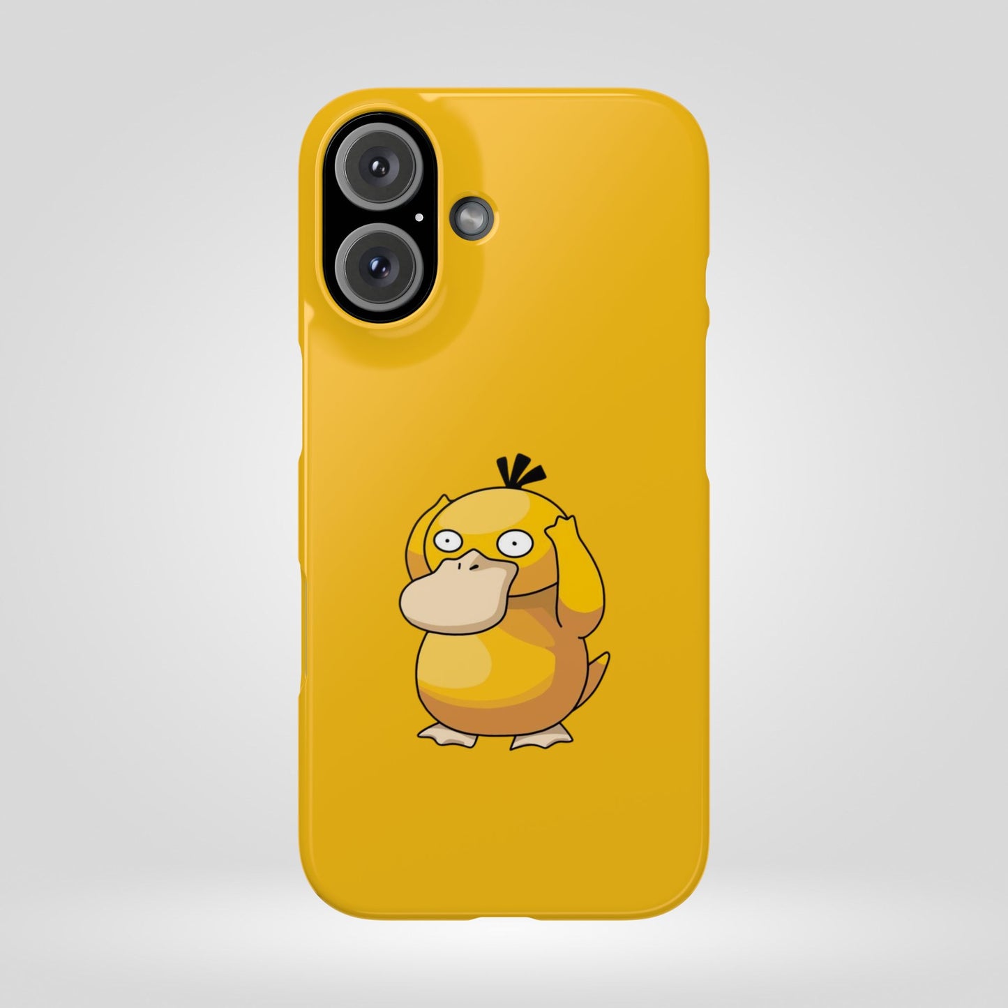 Psyduck Pokemon Snap Phone Cases, Yellow, Cartoon - iPhone, Samsung