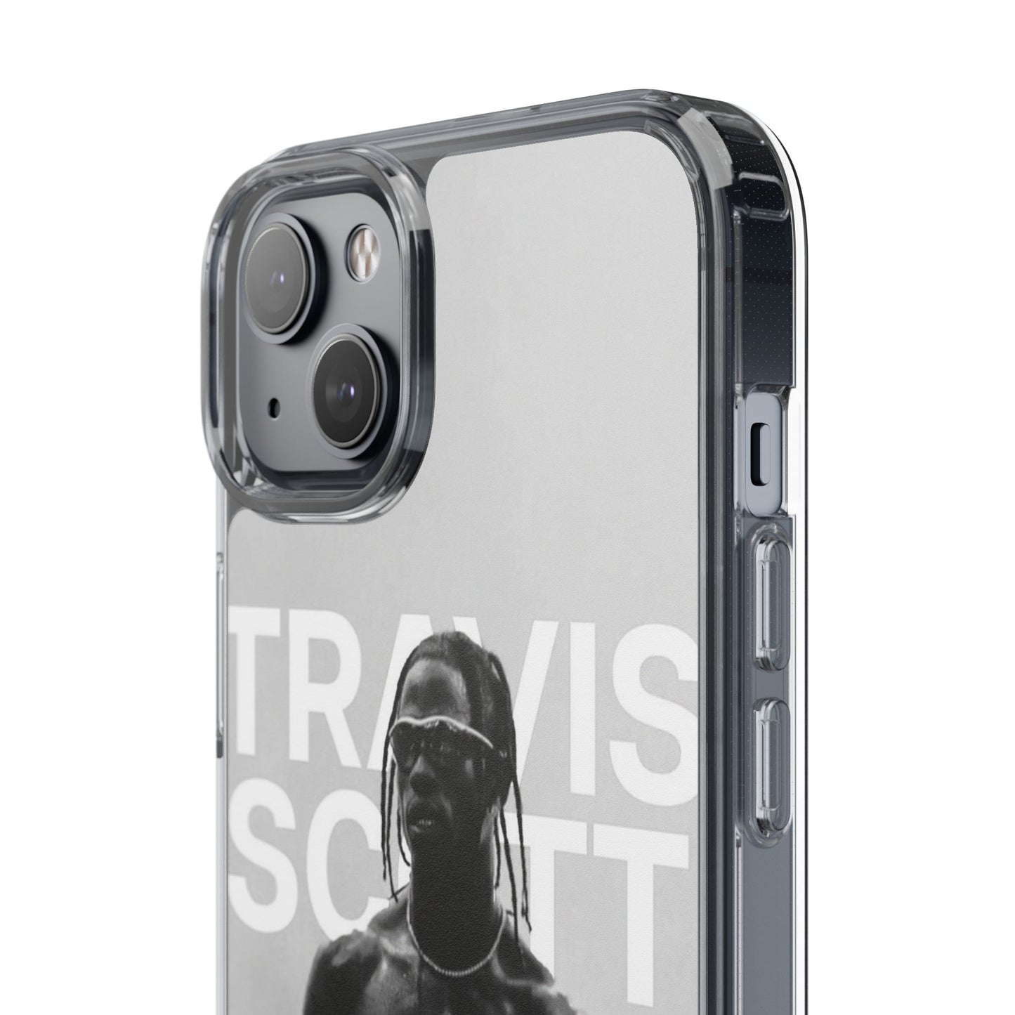 Travis Scott Clear Phone Case - Sleek Design for Music Lovers
