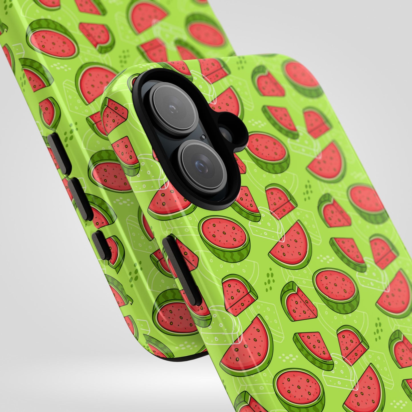 Watermelon Tough iPhone Case – Vibrant Fruit Phone Cover for Summer Vibes - Roe Creation