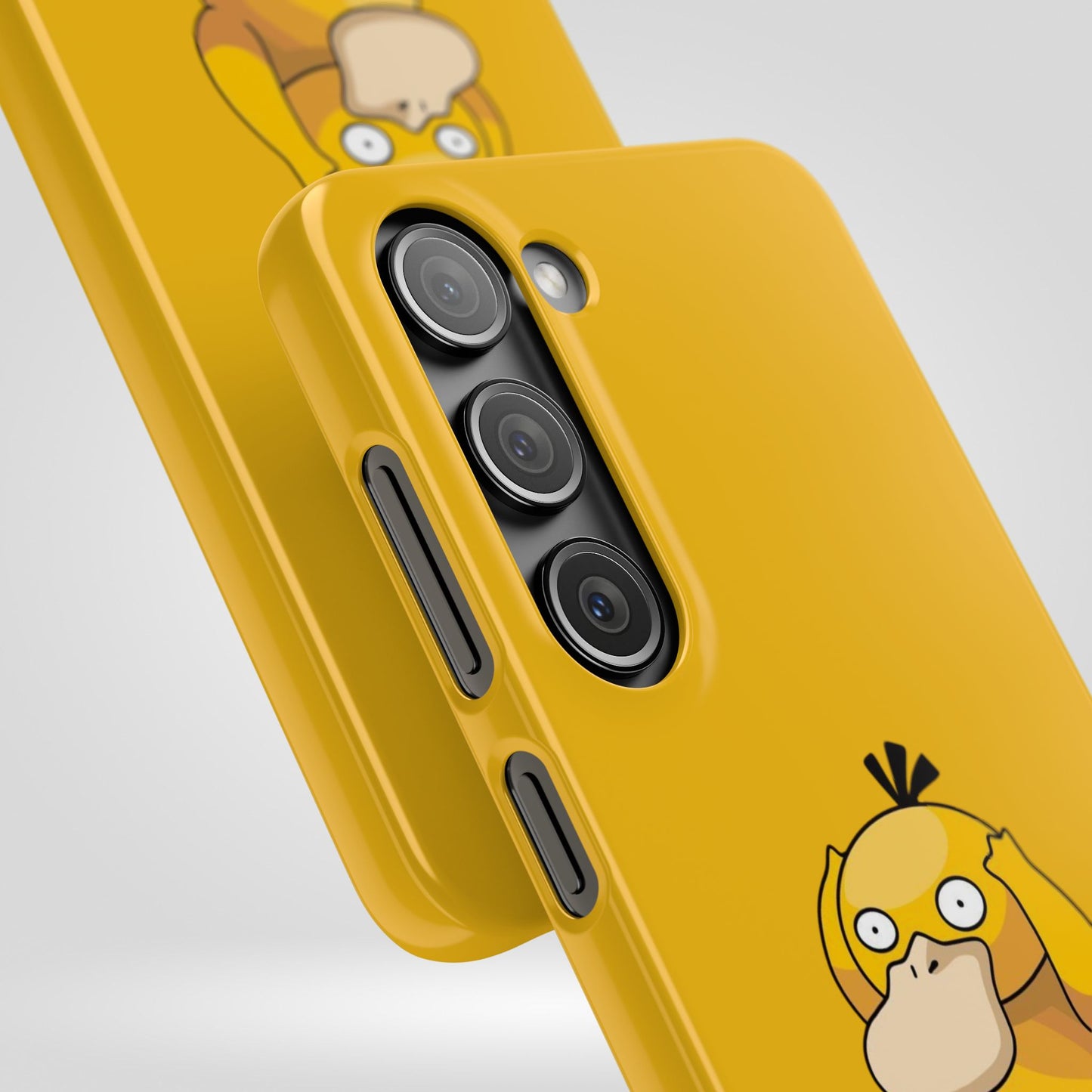Psyduck Pokemon Snap Phone Cases, Yellow, Cartoon - iPhone, Samsung