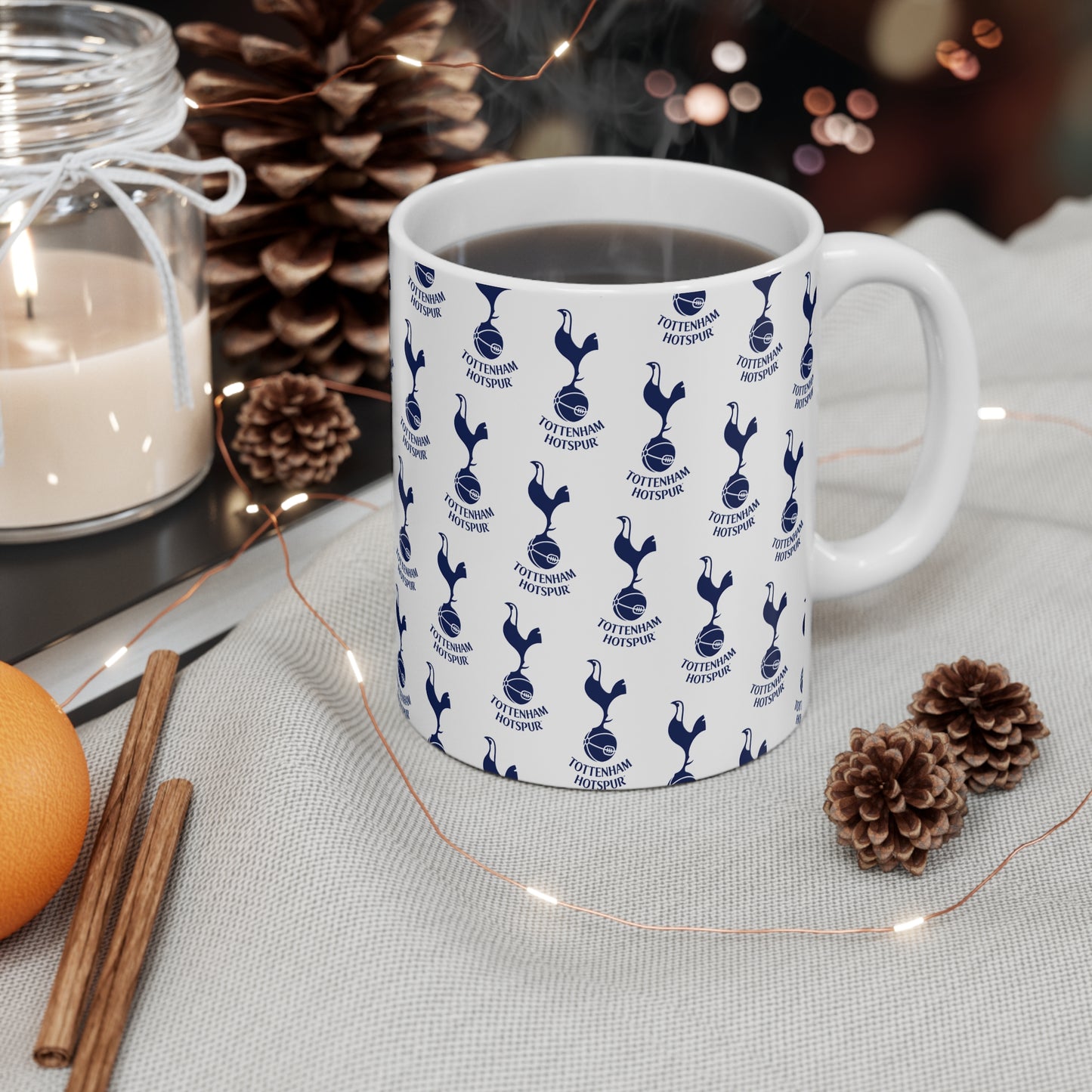 Tottenham Hotspur Fan Mug, Coffee Cup for Football Lovers, Sport Gift, Soccer Team Merchandise, Home & Kitchen Decor