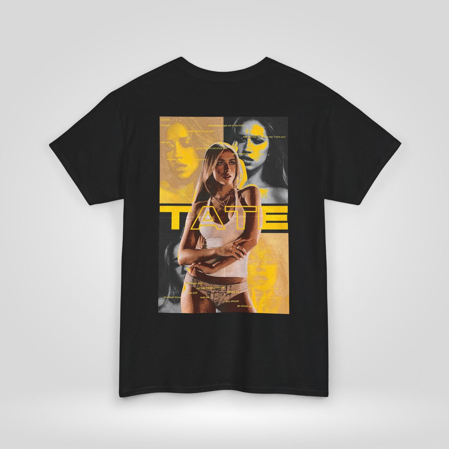 Tate McRae Unisex Heavy Cotton Tee - Bold Design for Trendsetters
