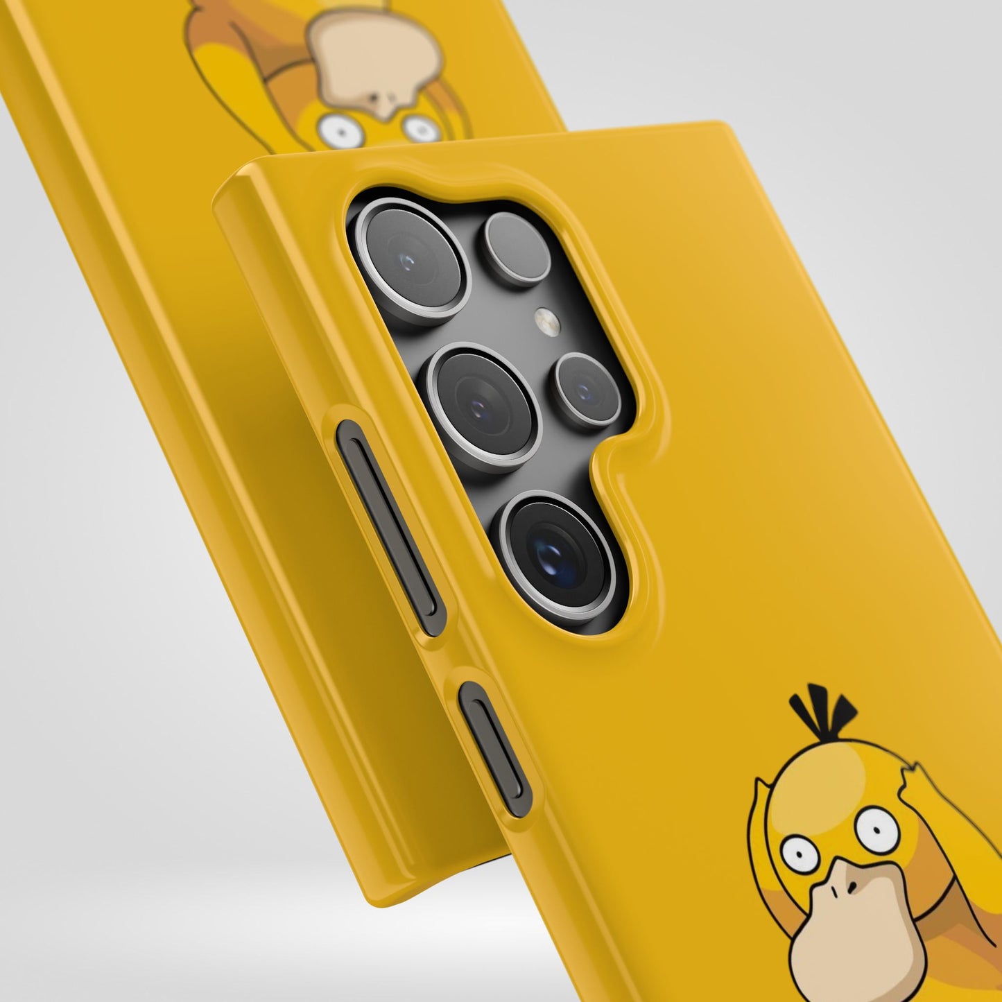 Psyduck Pokemon Snap Phone Cases, Yellow, Cartoon - iPhone, Samsung