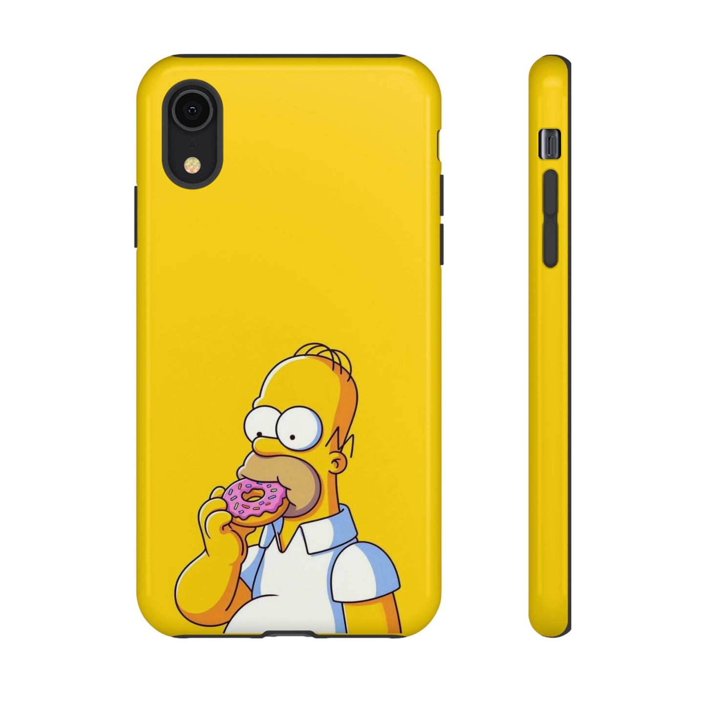 Homer Simpson Phone Case - iPhone, Samsung, Unique Protection for Fans, Cartoon Phone Cover, Gift for Simpsons Lovers, Durable Tough Case