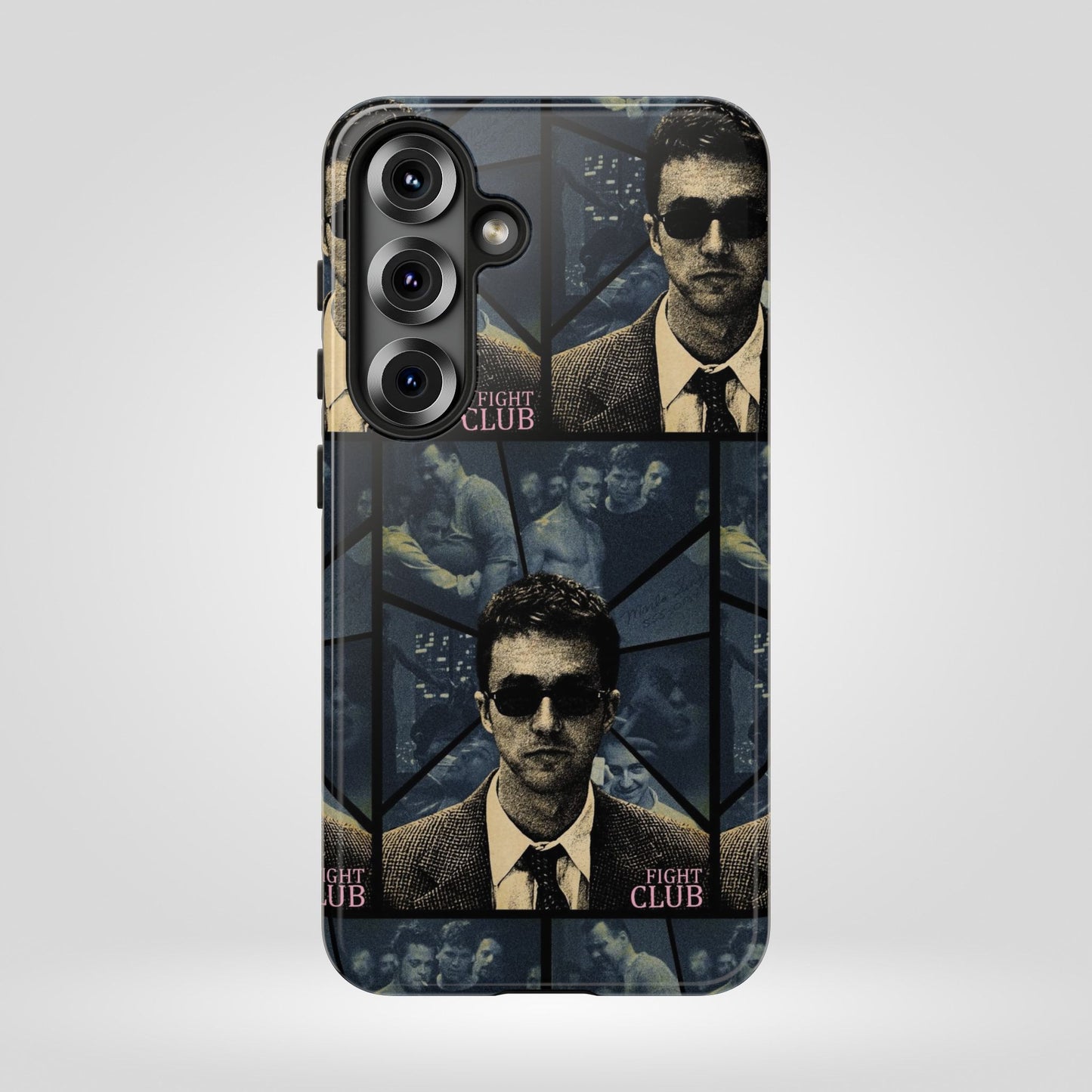 Fight Club Edward Norton Tough Phone Case - Edgy Design for Movie Fans