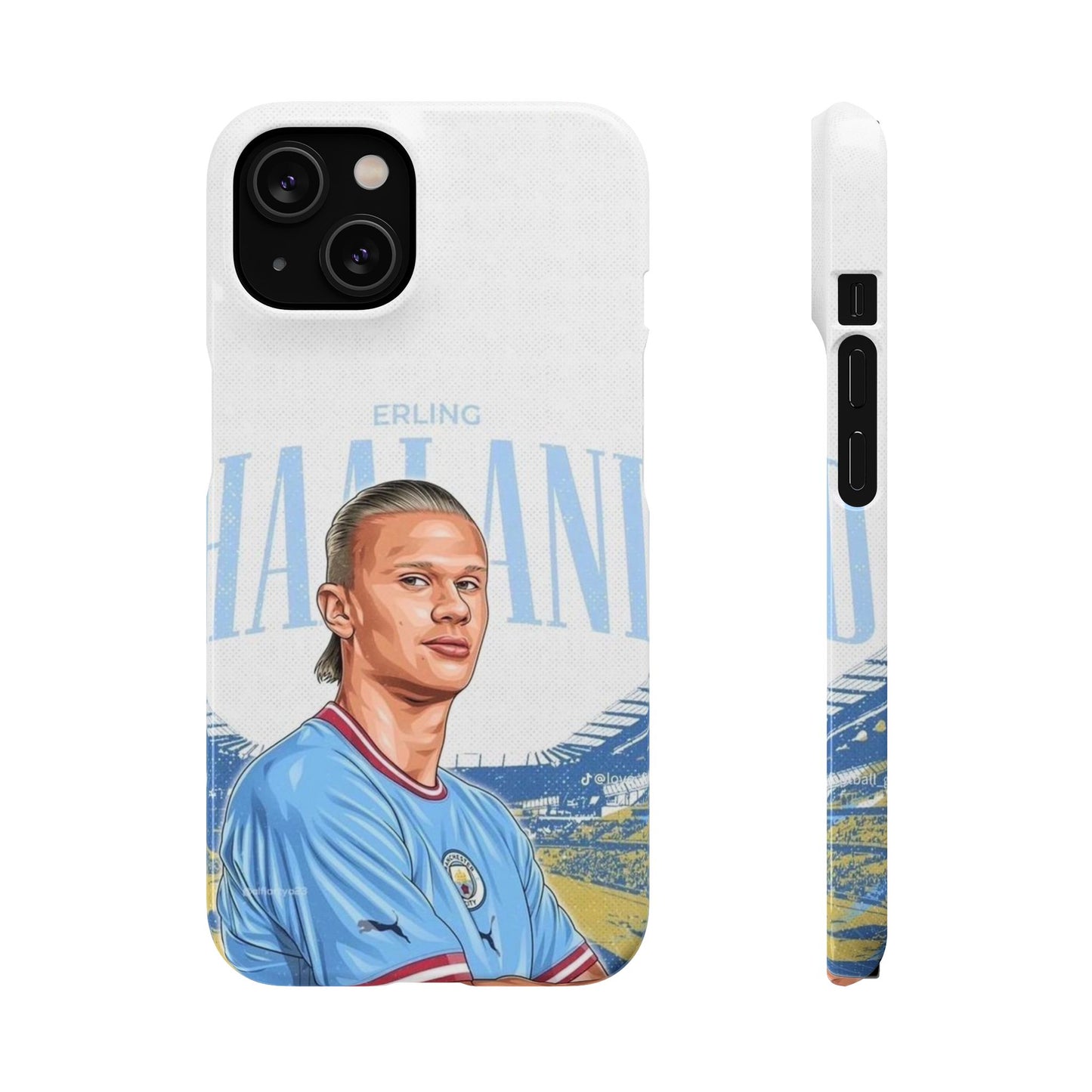 Erling Haaland Snap Case | Personalized Phone Case for Manchester City Fans
