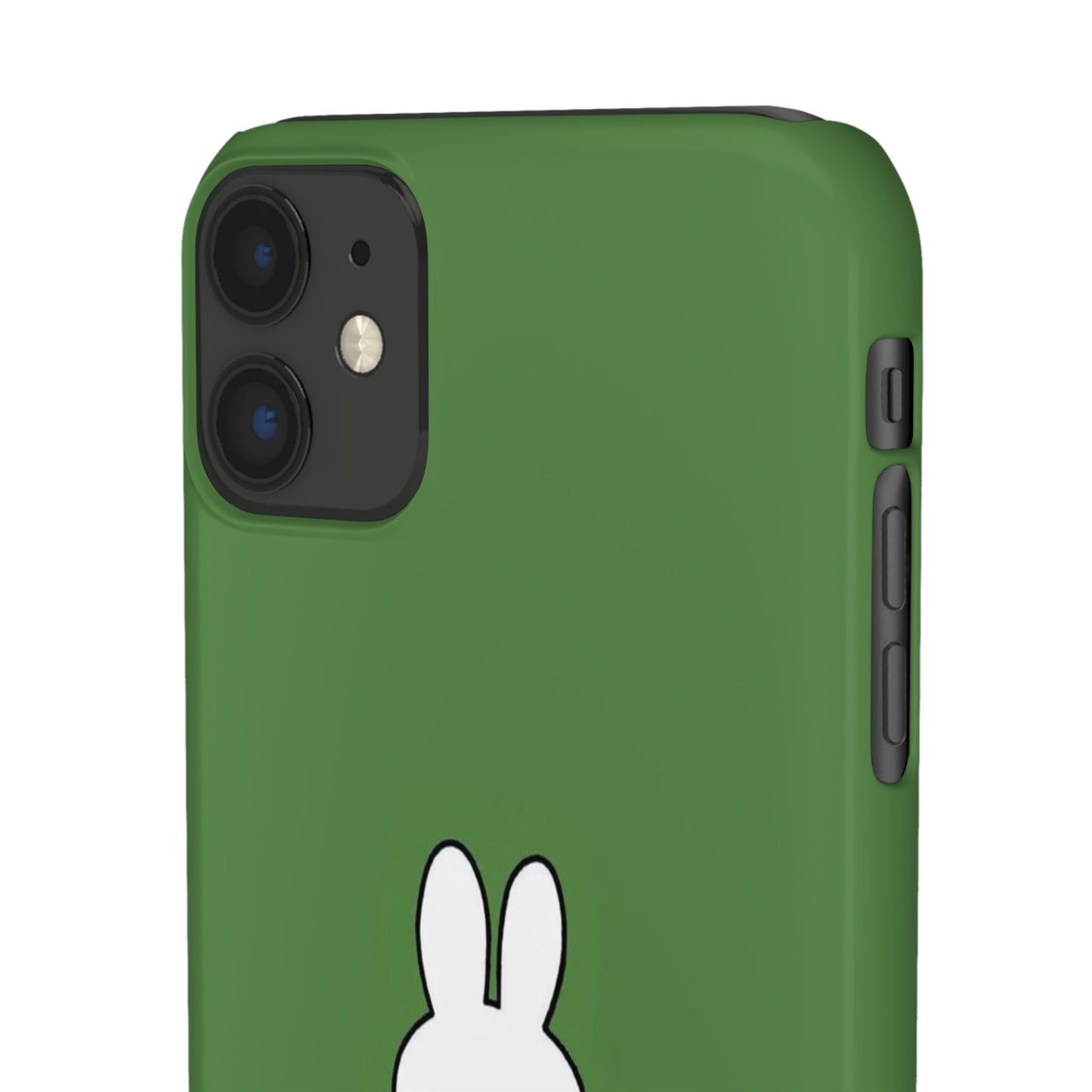 Miffy Phone Case, Snap Case, Green Miffy - iPhone, Samsung