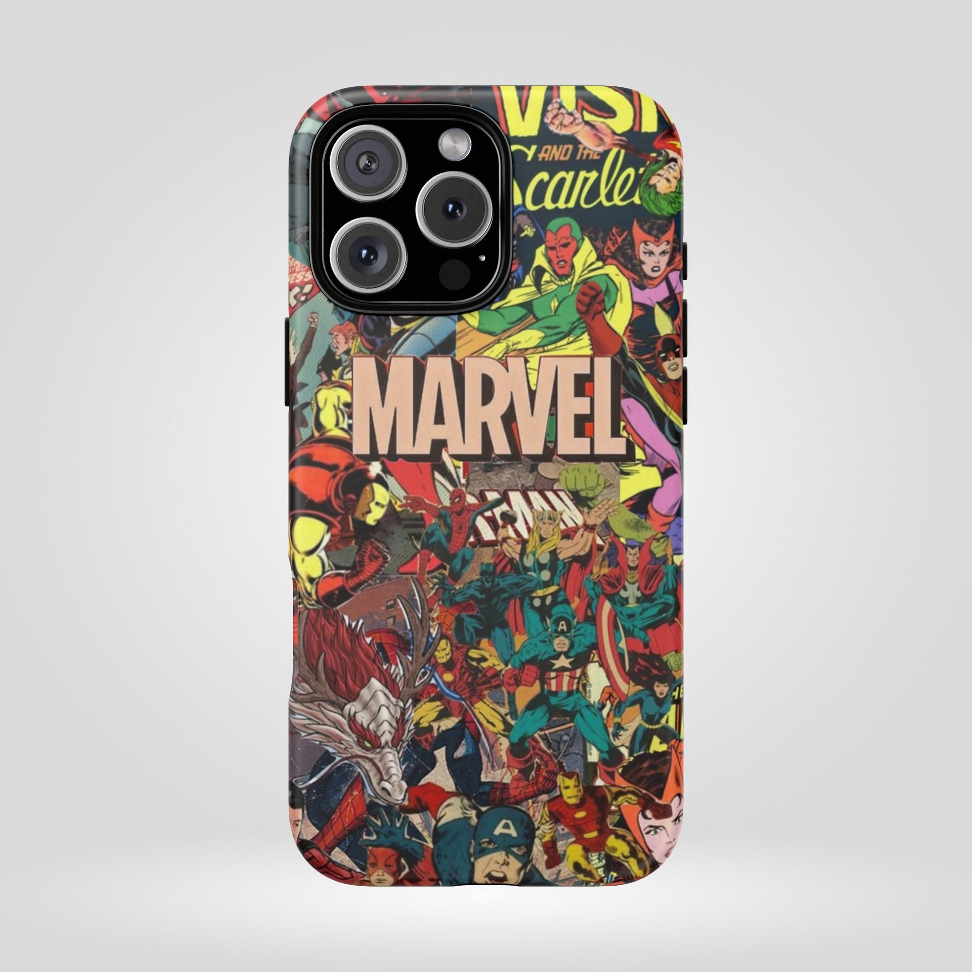 Marvel Superhero Phone Case - Tough Cases for Comic Fans - Roe Creation