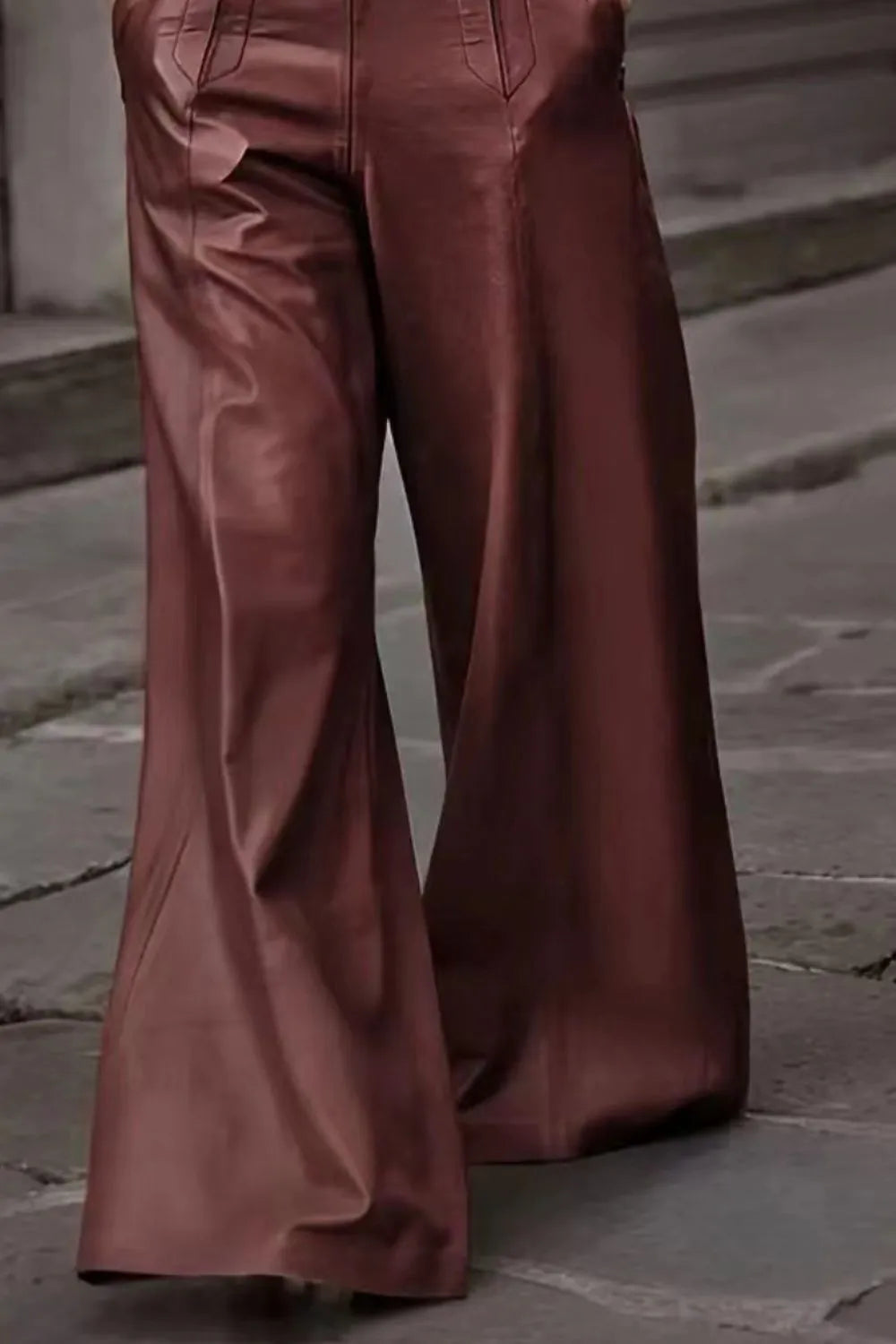 High Waist Wide Flare Pants - Roe Creation