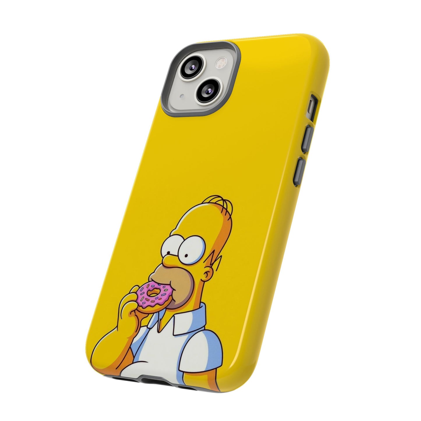 Homer Simpson Phone Case - iPhone, Samsung, Unique Protection for Fans, Cartoon Phone Cover, Gift for Simpsons Lovers, Durable Tough Case