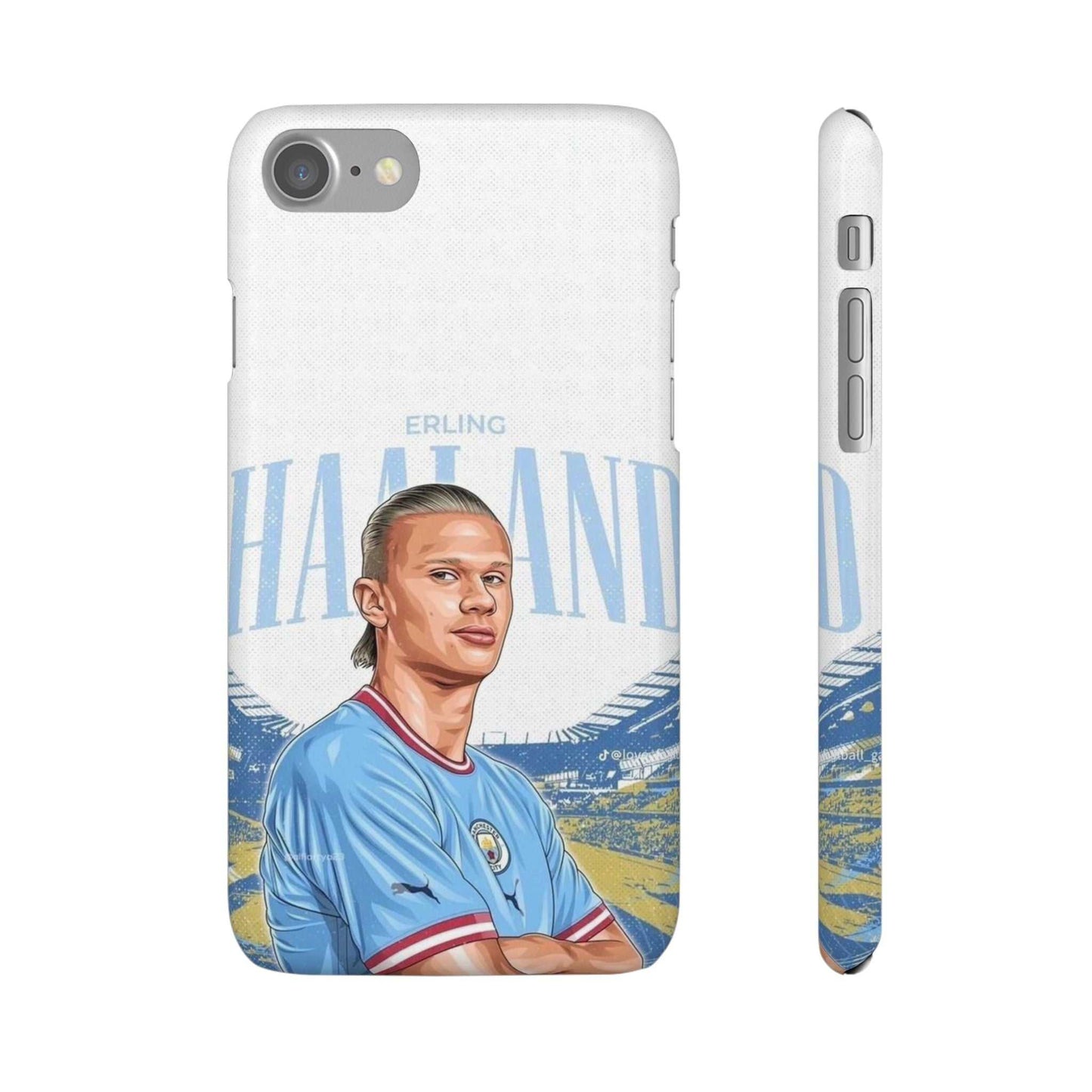 Erling Haaland Snap Case | Personalized Phone Case for Manchester City Fans.