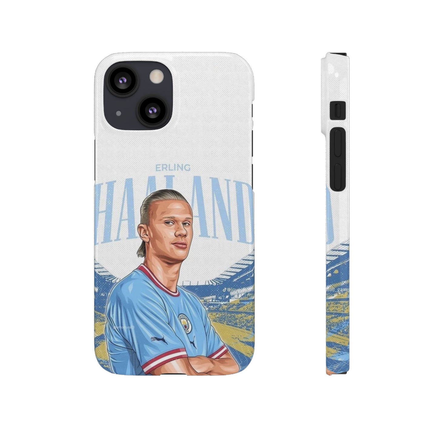 Erling Haaland Snap Case | Personalized Phone Case for Manchester City Fans