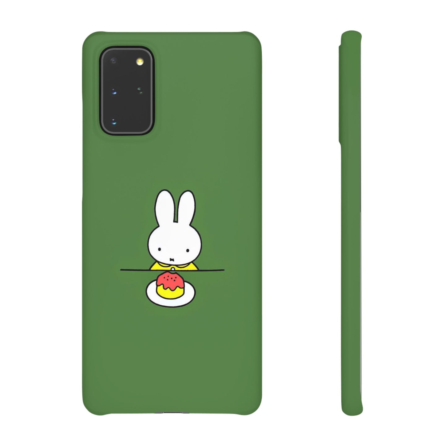 Miffy Phone Case, Snap Case, Green Miffy - iPhone, Samsung