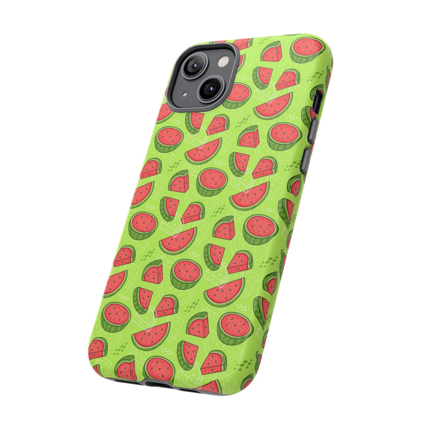 Watermelon Tough iPhone Case – Vibrant Fruit Phone Cover for Summer Vibes - Roe Creation