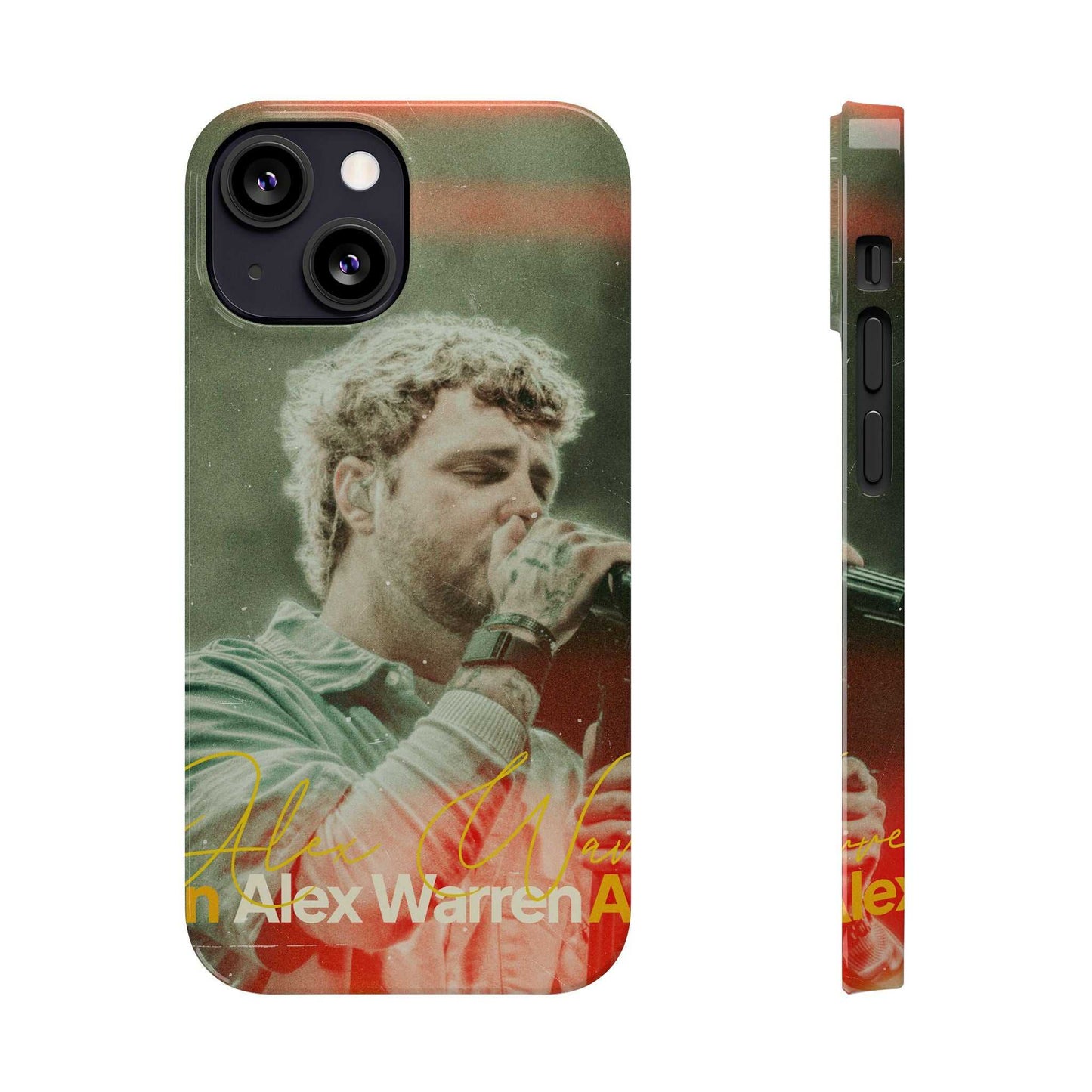Alex Warren Slim Phone Cases for Lovers, Unique Smartphone Covers, Perfect for Gifting, Concert Enthusiasts.