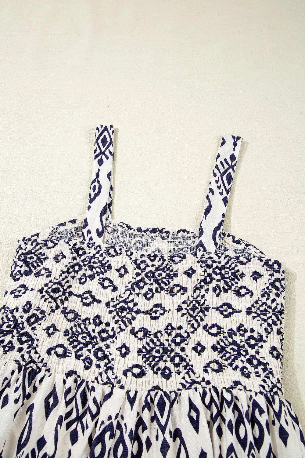 Bohemian Print Wide Leg Jumpsuit - Roe Creation