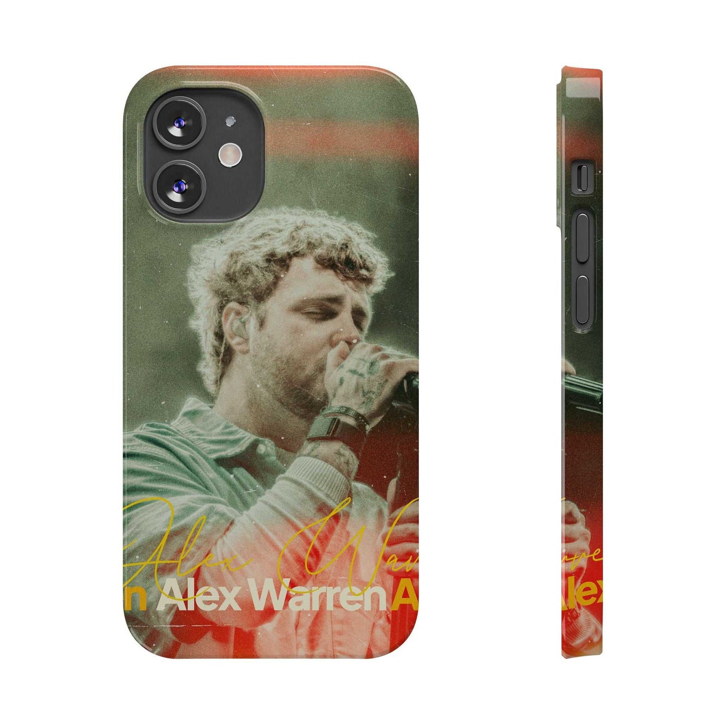 Alex Warren Slim Phone Cases for Lovers, Unique Smartphone Covers, Perfect for Gifting, Concert Enthusiasts.