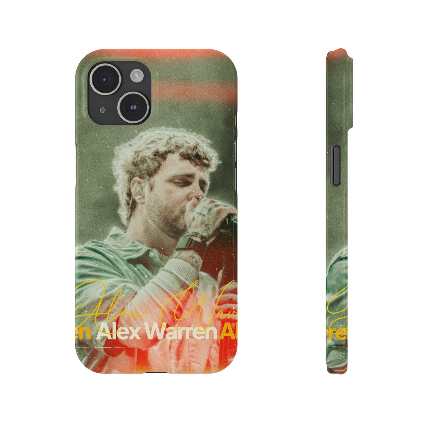 Alex Warren Slim Phone Cases for Lovers, Unique Smartphone Covers, Perfect for Gifting, Concert Enthusiasts