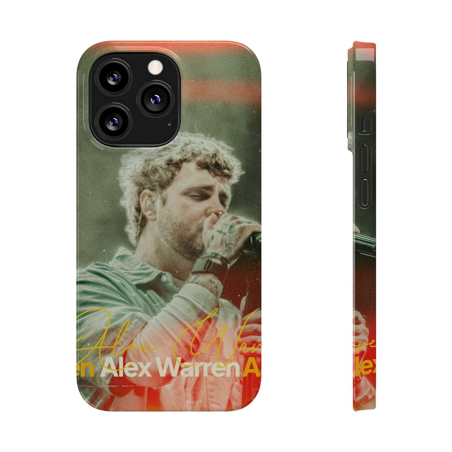 Alex Warren Slim Phone Cases for Lovers, Unique Smartphone Covers, Perfect for Gifting, Concert Enthusiasts.