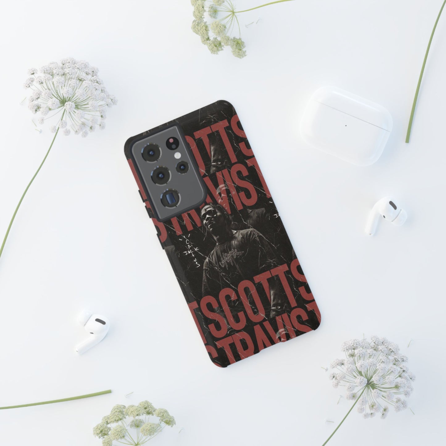 Travis Scott Tough Phone Case - Stylish Protection for Music Fans