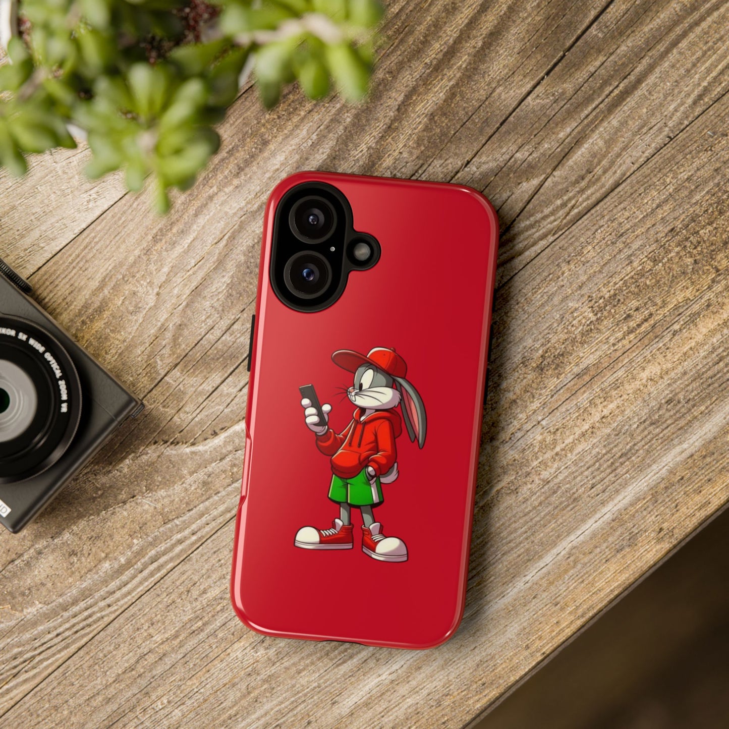 Bugs Bunny Cartoon Character Phone Case - Tough Cases Featuring Stylish Rabbit Design